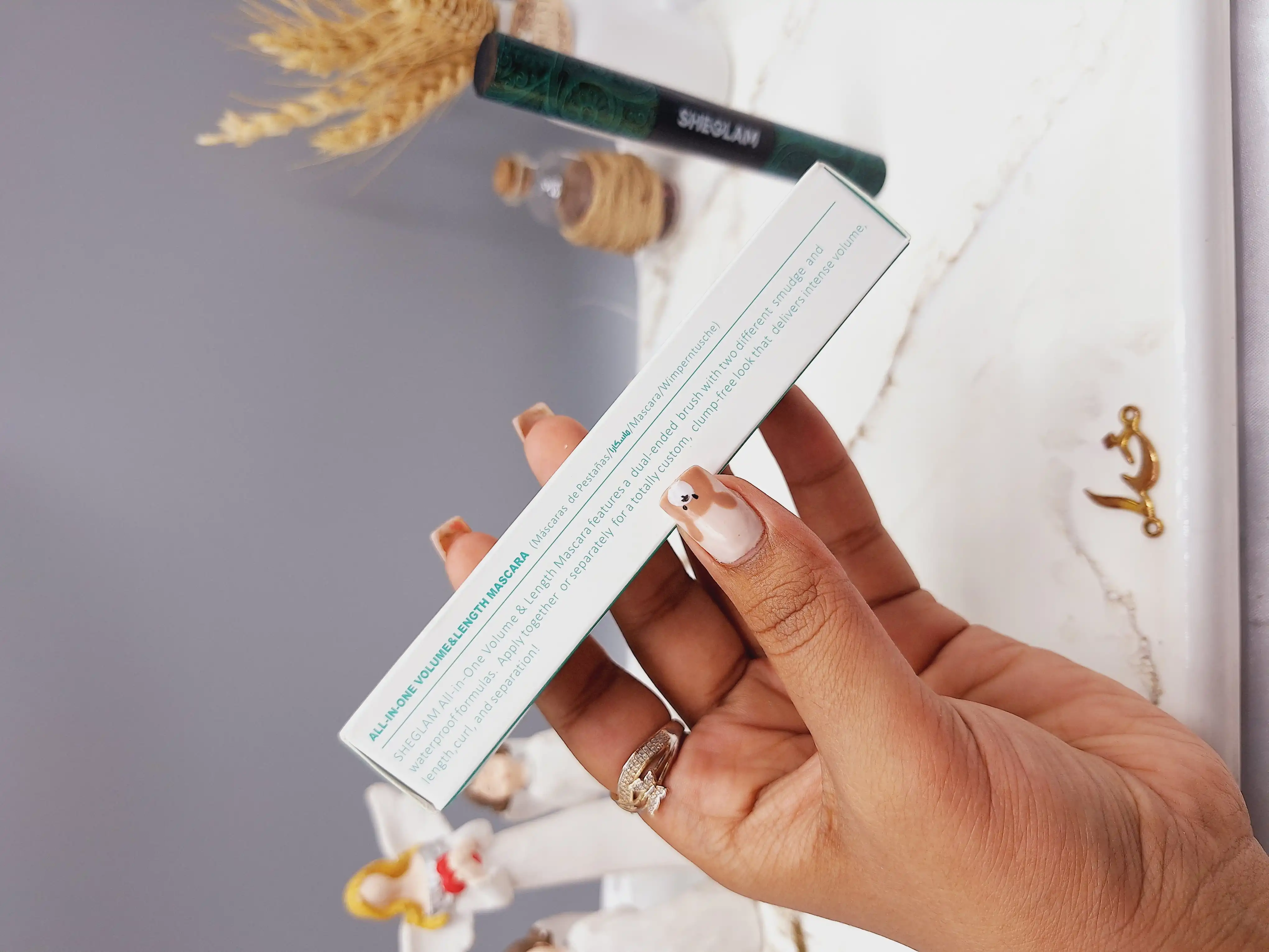 ریمل ضد آب دو سر شیگلم SHEGLAM کد 3689