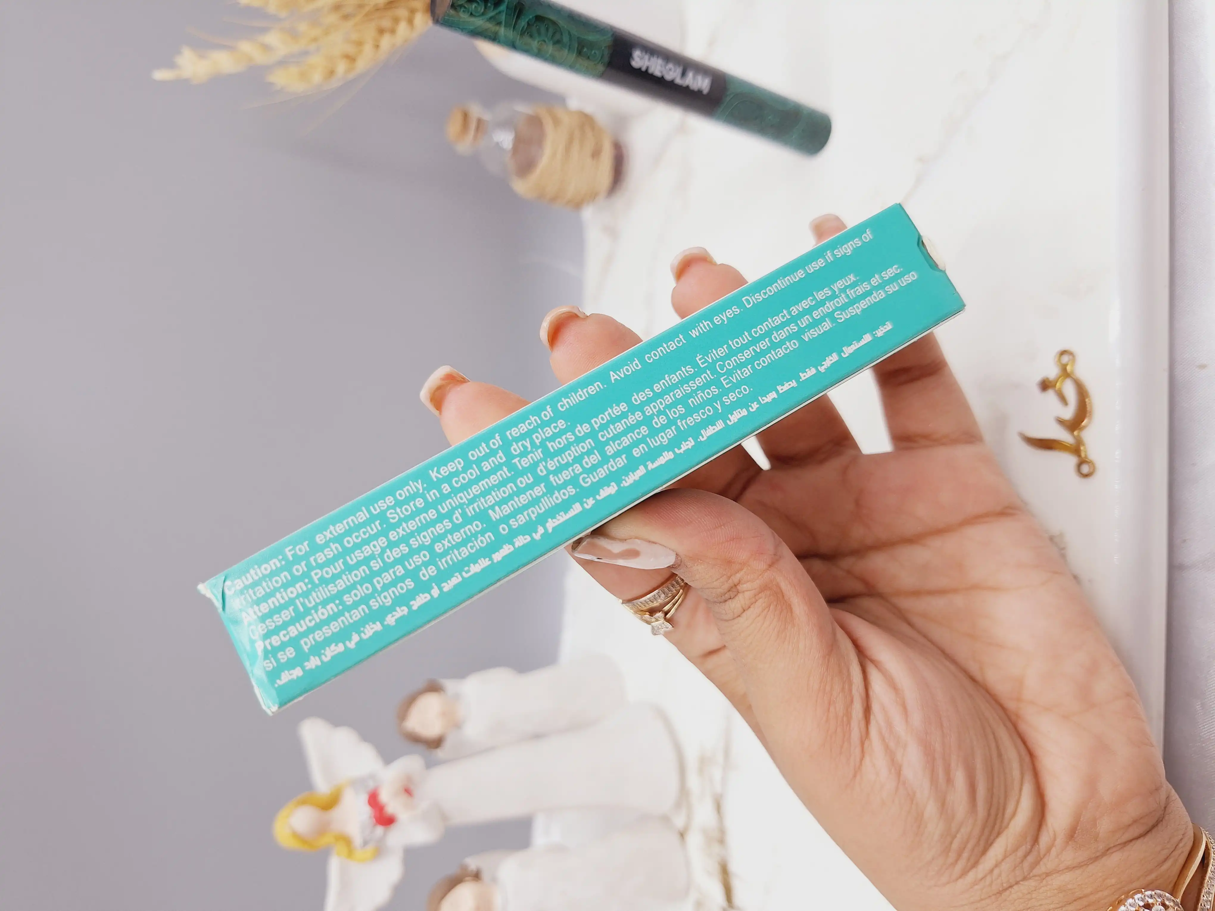 ریمل ضد آب دو سر شیگلم SHEGLAM کد 3689