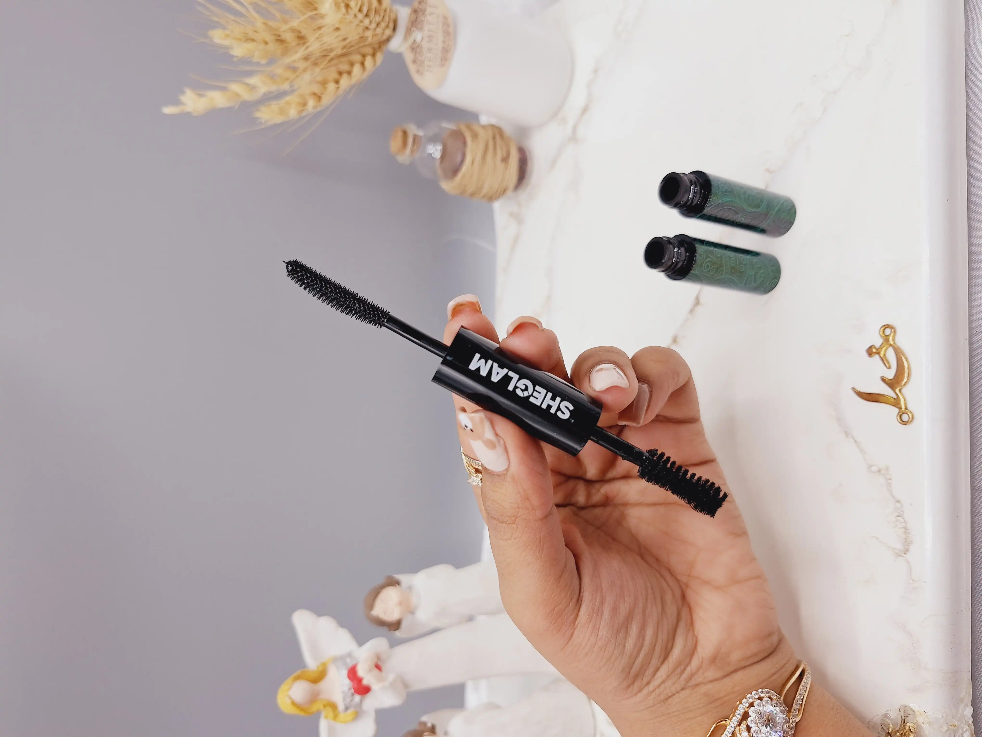 ریمل ضد آب دو سر شیگلم SHEGLAM کد 3689