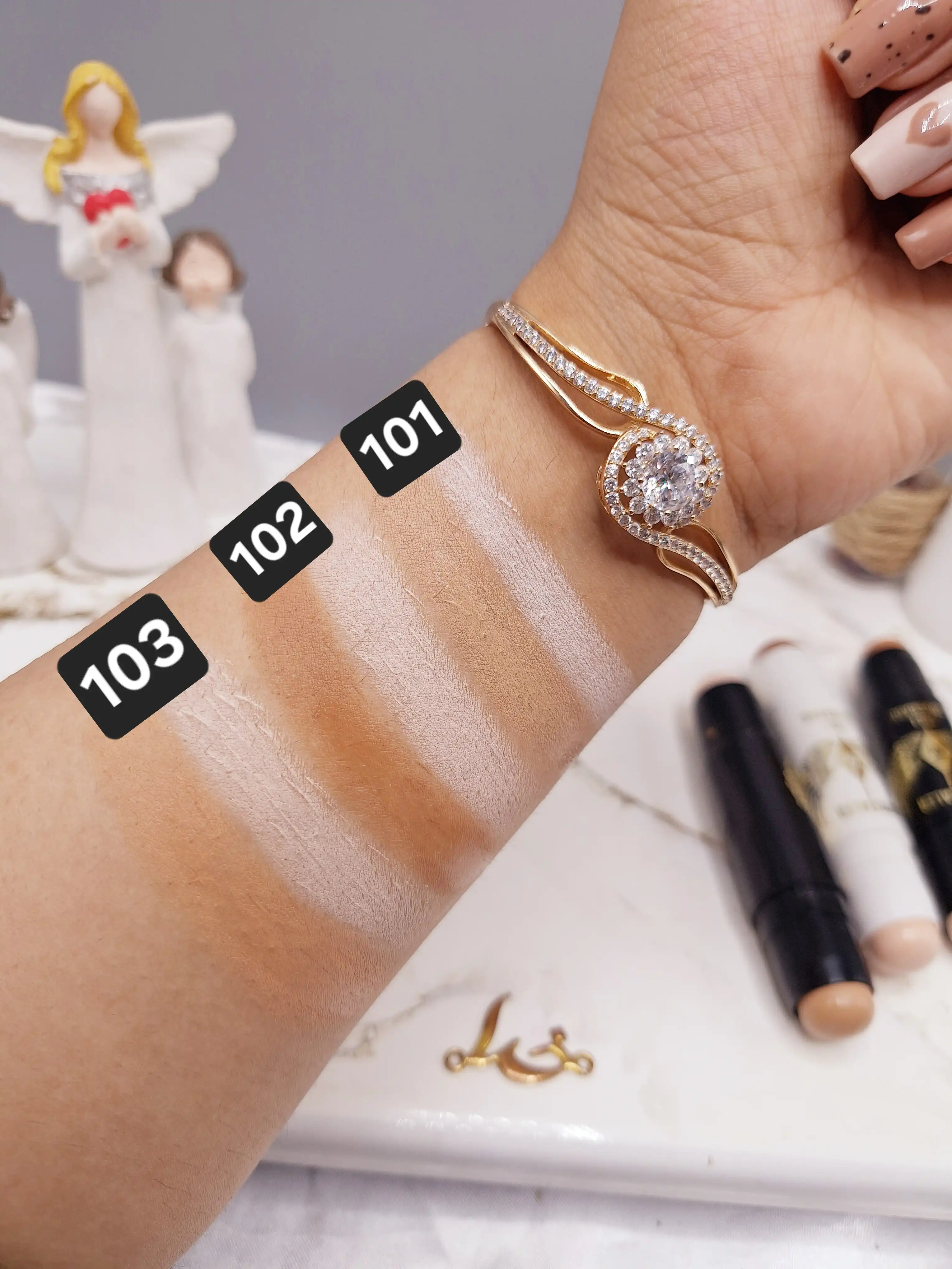 کانتور و کانسیلر دوطرفه با پوشش عالی برند TAILAIMEI کد TLM_C088