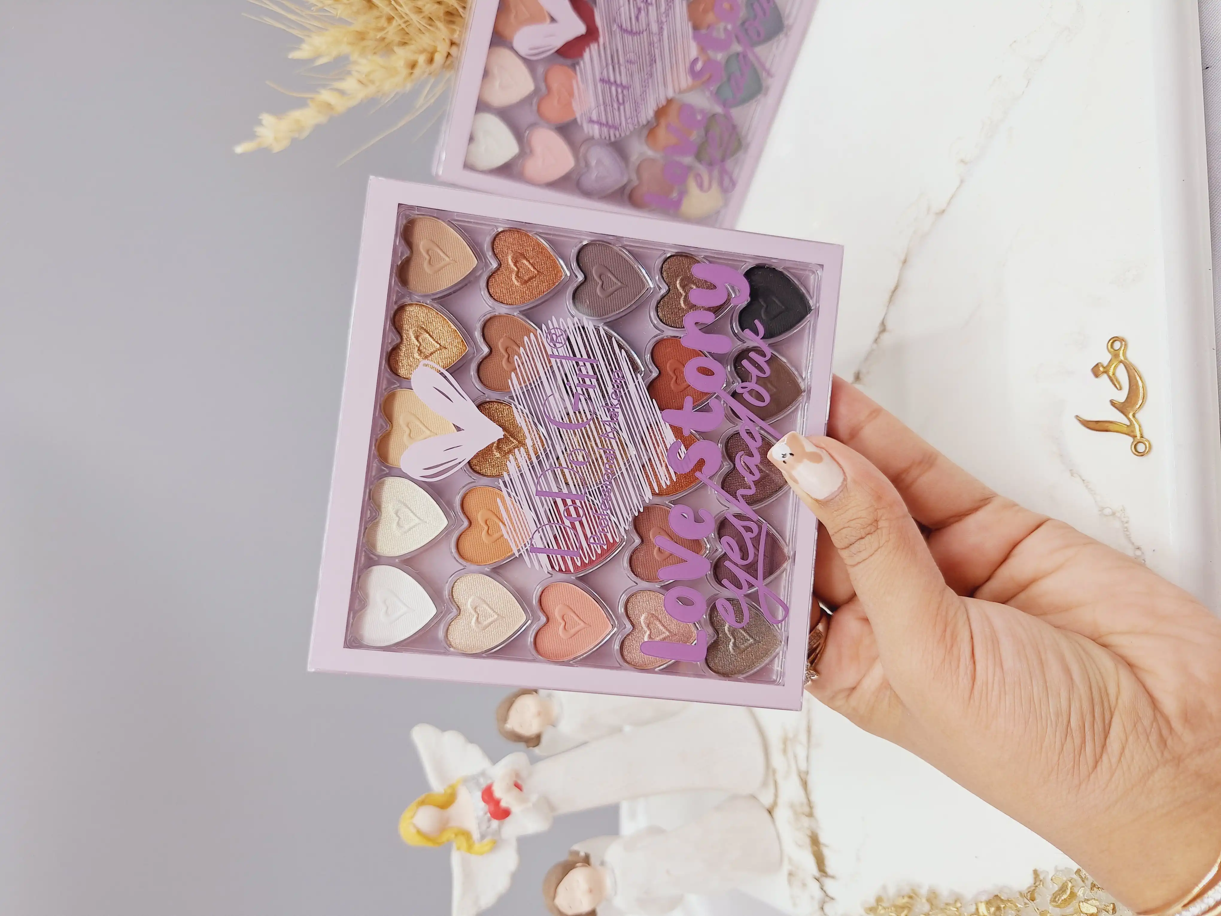 پالت سایه چشم بی نظیر 25رنگ عاشقانه برند DoDo Girl کدD3277