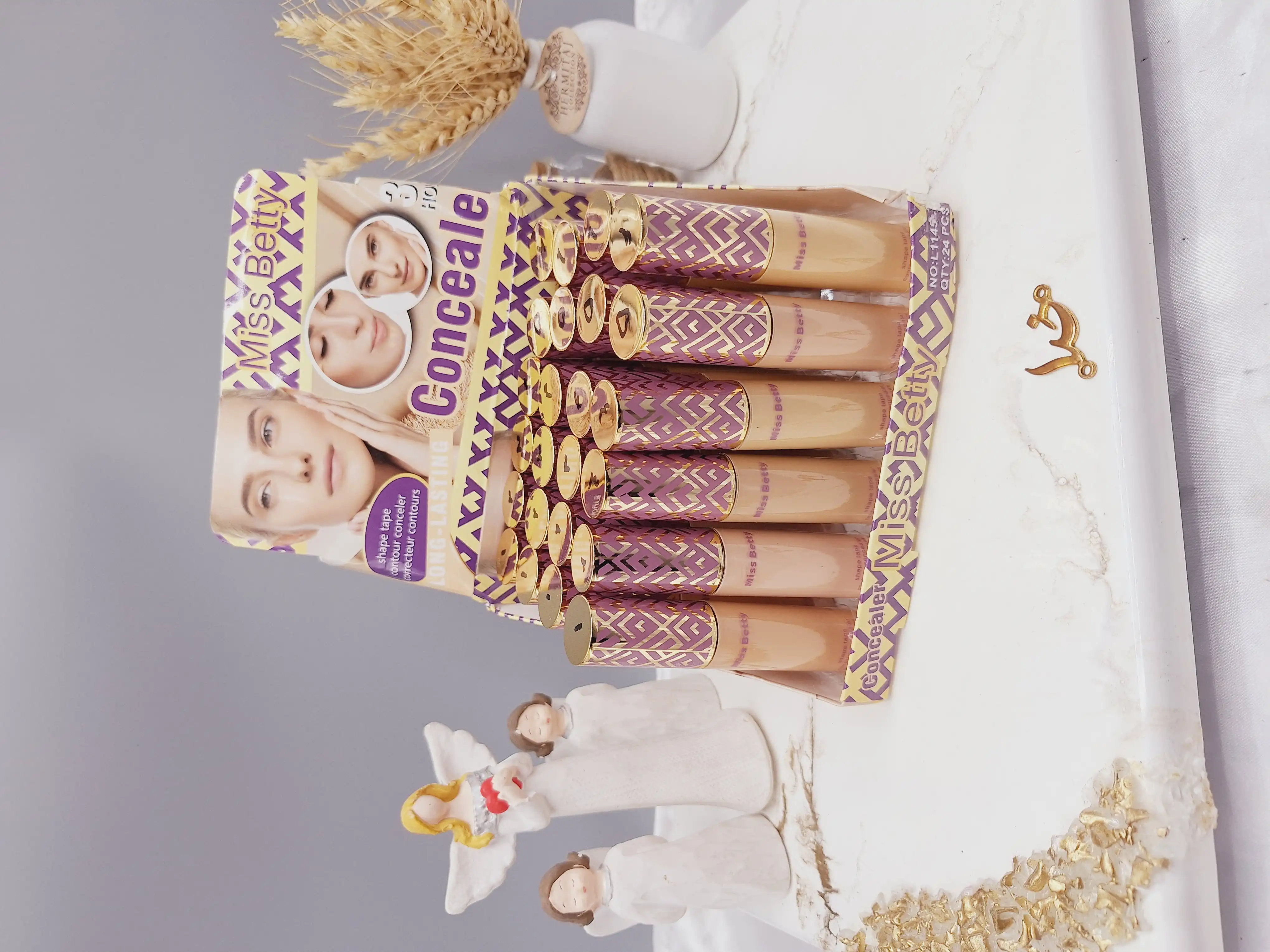 کانسیلرزیرچشم برند میس بیوتی MissBetty مناسب پوشانندگی عیوب صورت کدL1145