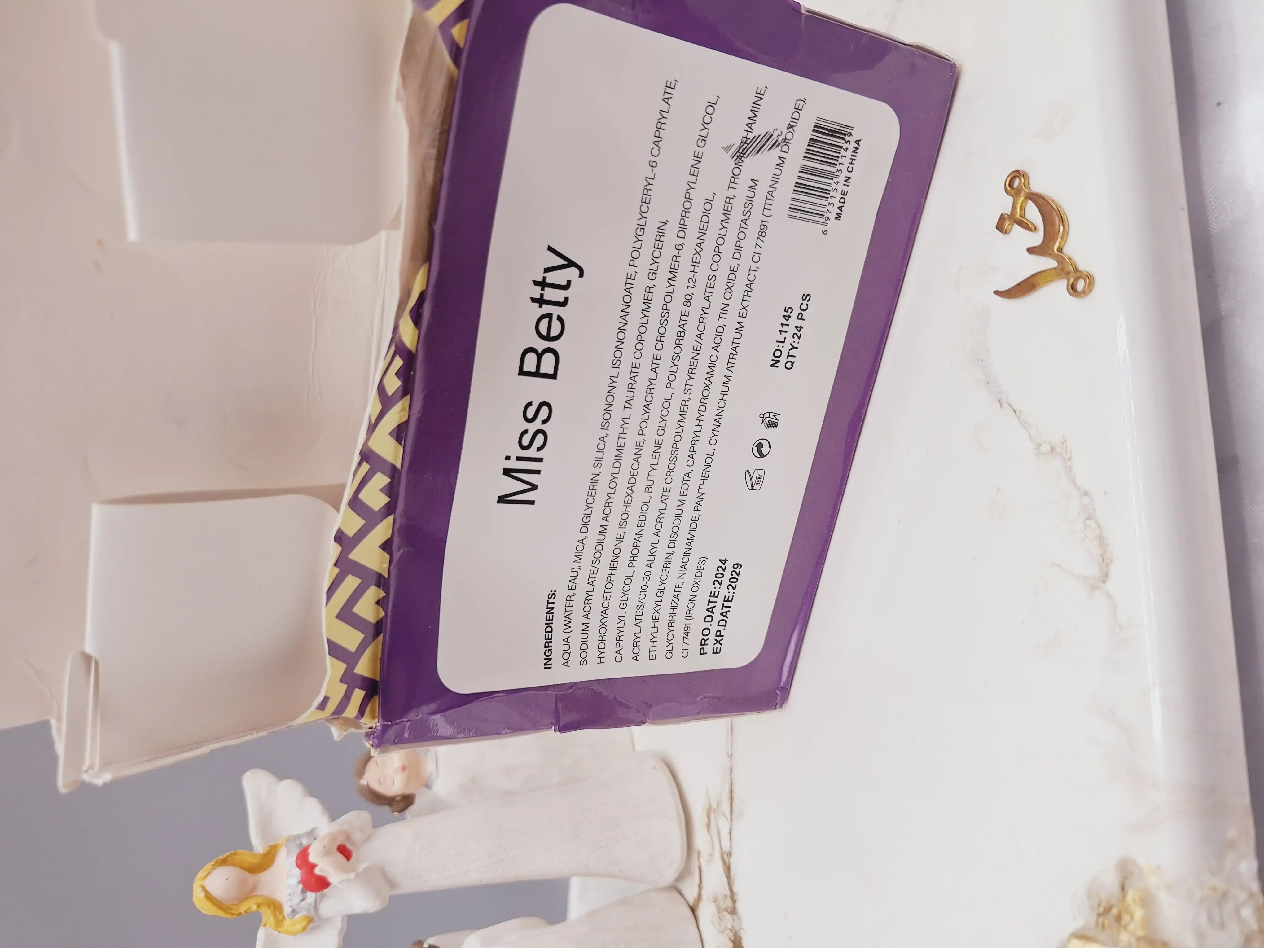 کانسیلرزیرچشم برند میس بیوتی MissBetty مناسب پوشانندگی عیوب صورت کدL1145