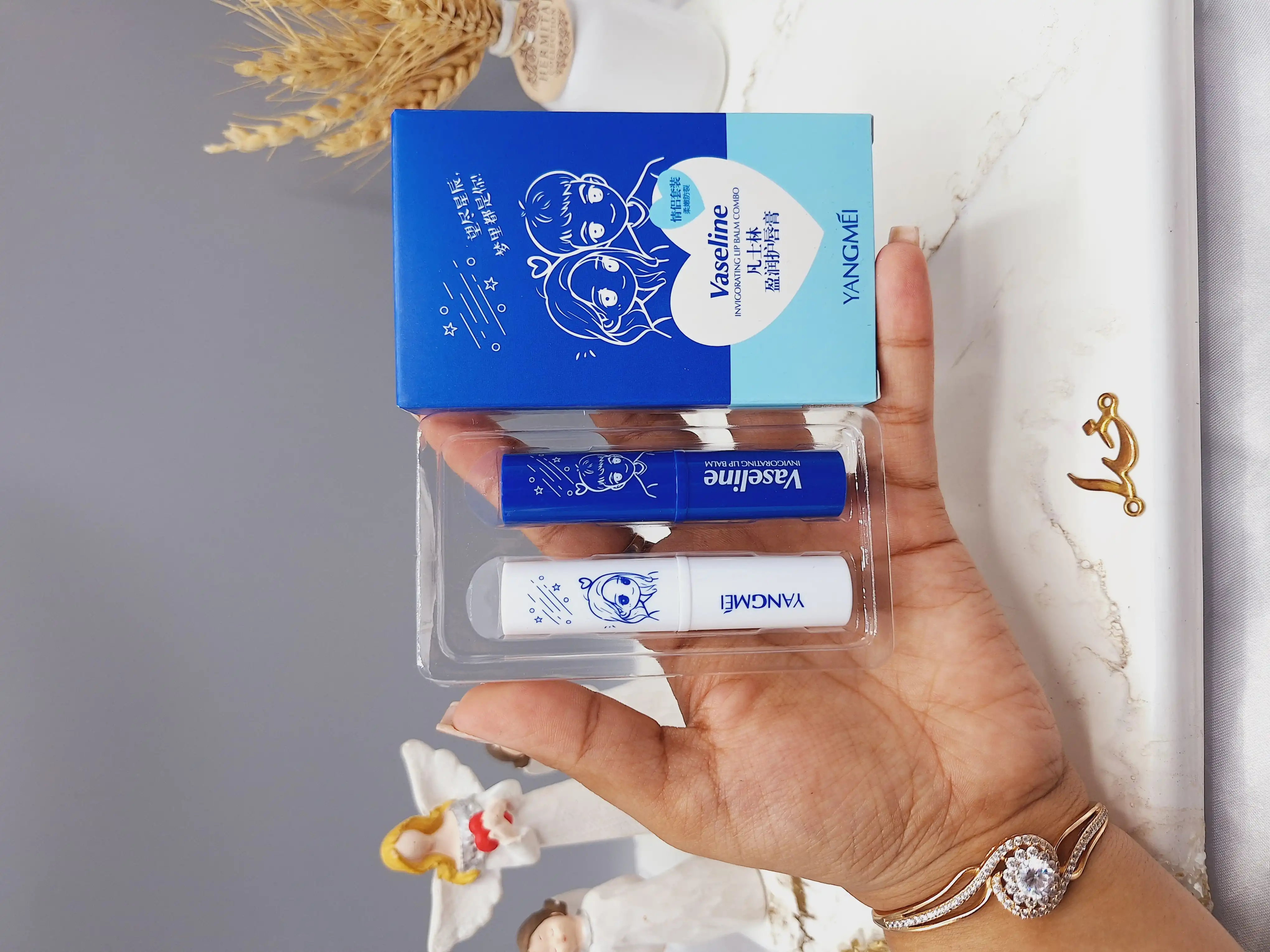 بالم لب عاشقانه برندیانگمی YANGMEI کد0478