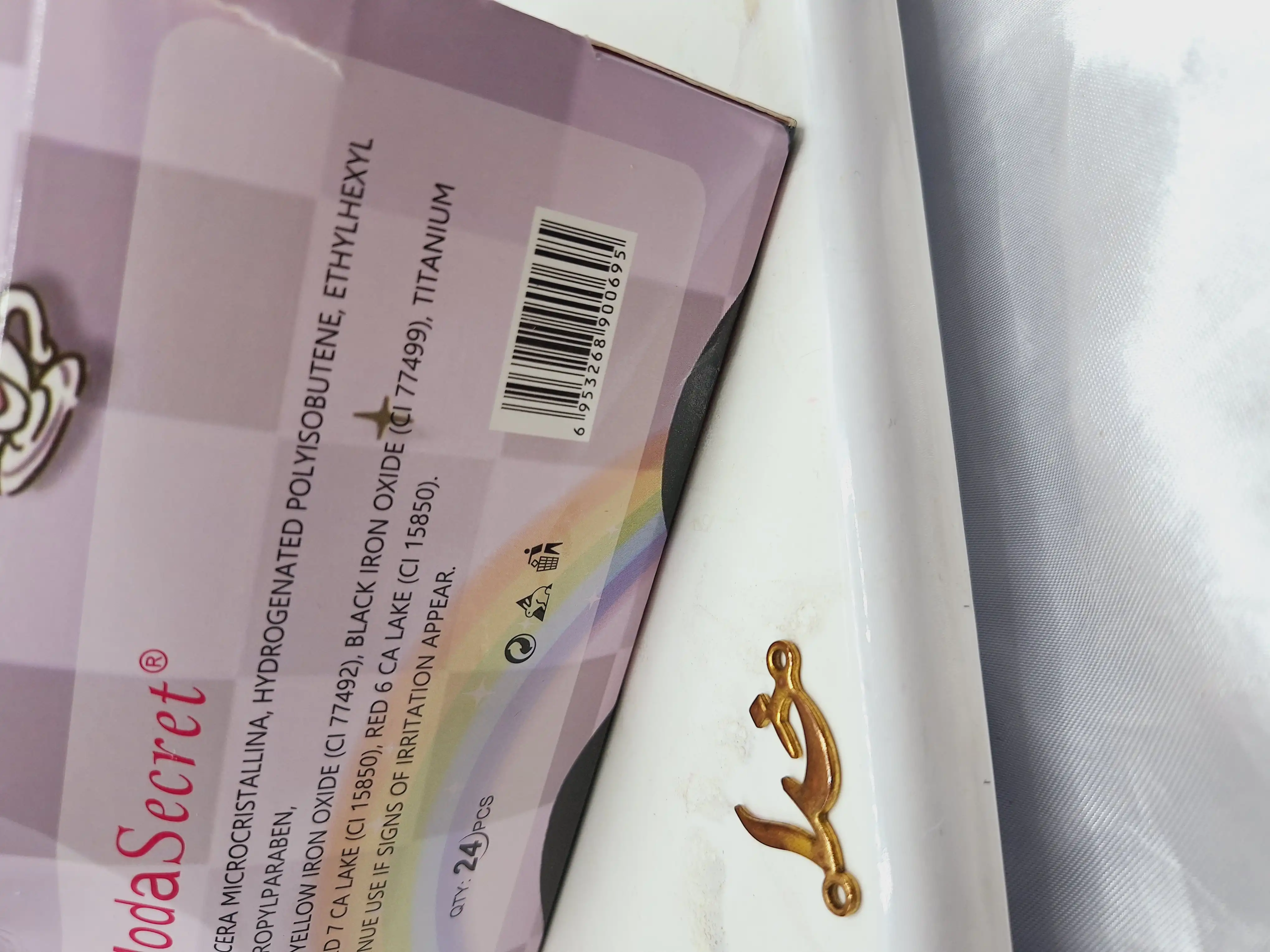 لیپ گلاس گیلیتری آویز دار طرح دلقک کد YL_0069