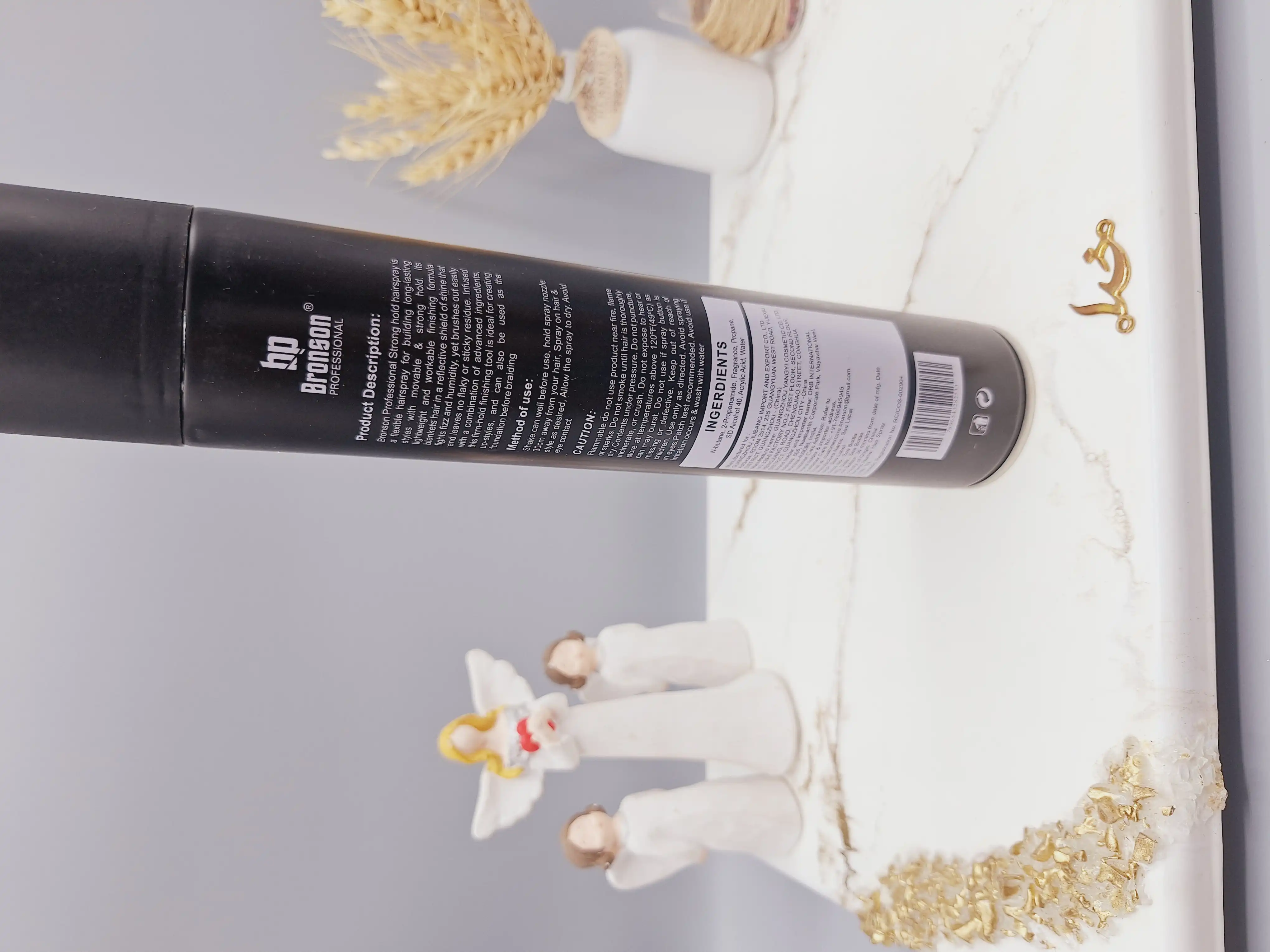 اسپری و تافت مو حالت دهنده معطر برند ENZO کد 2533