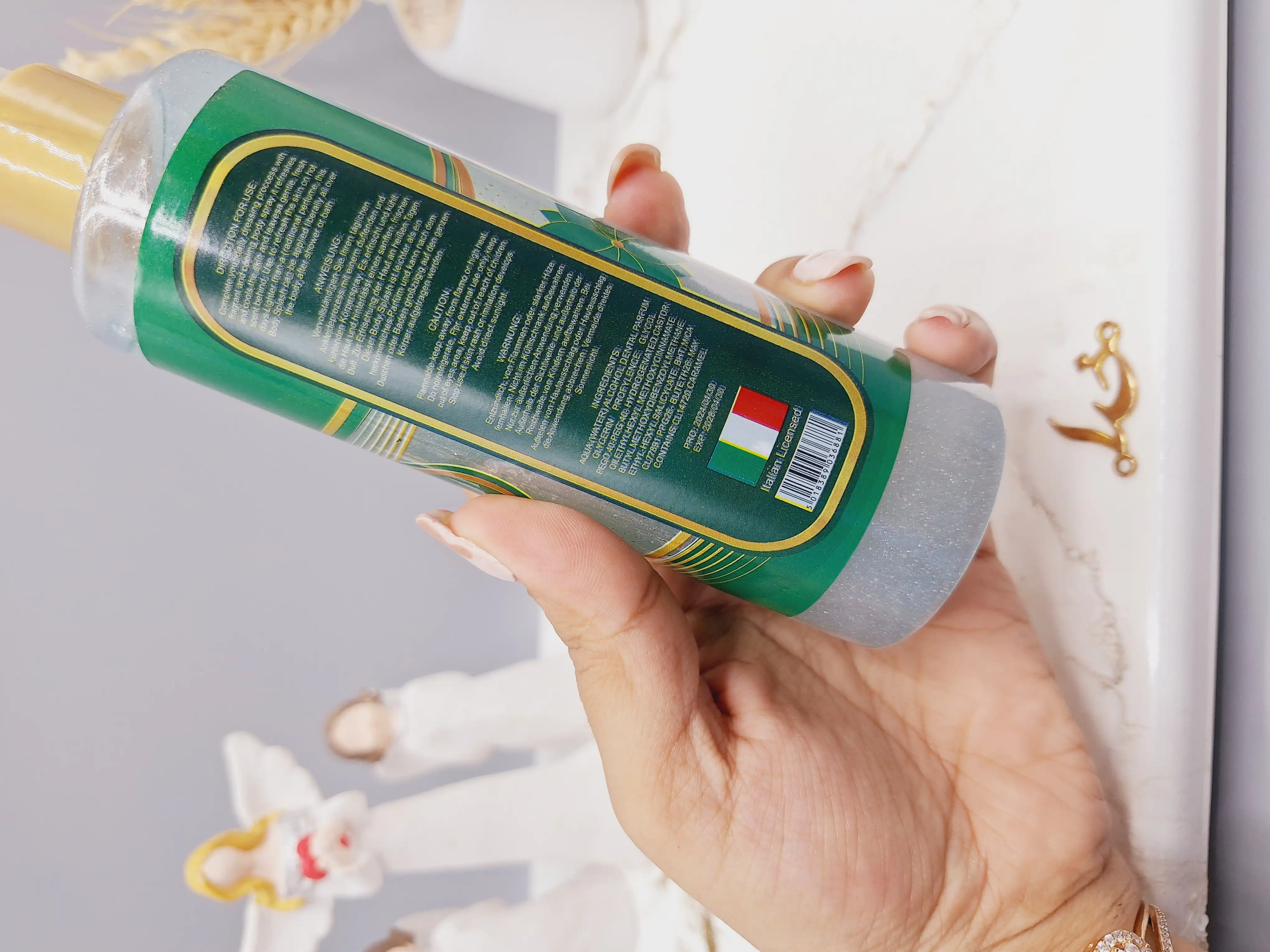 بادی اسپلش شاین دار ادکلنی سایز بزرگ بزرگ VENICE رایحه JADORE