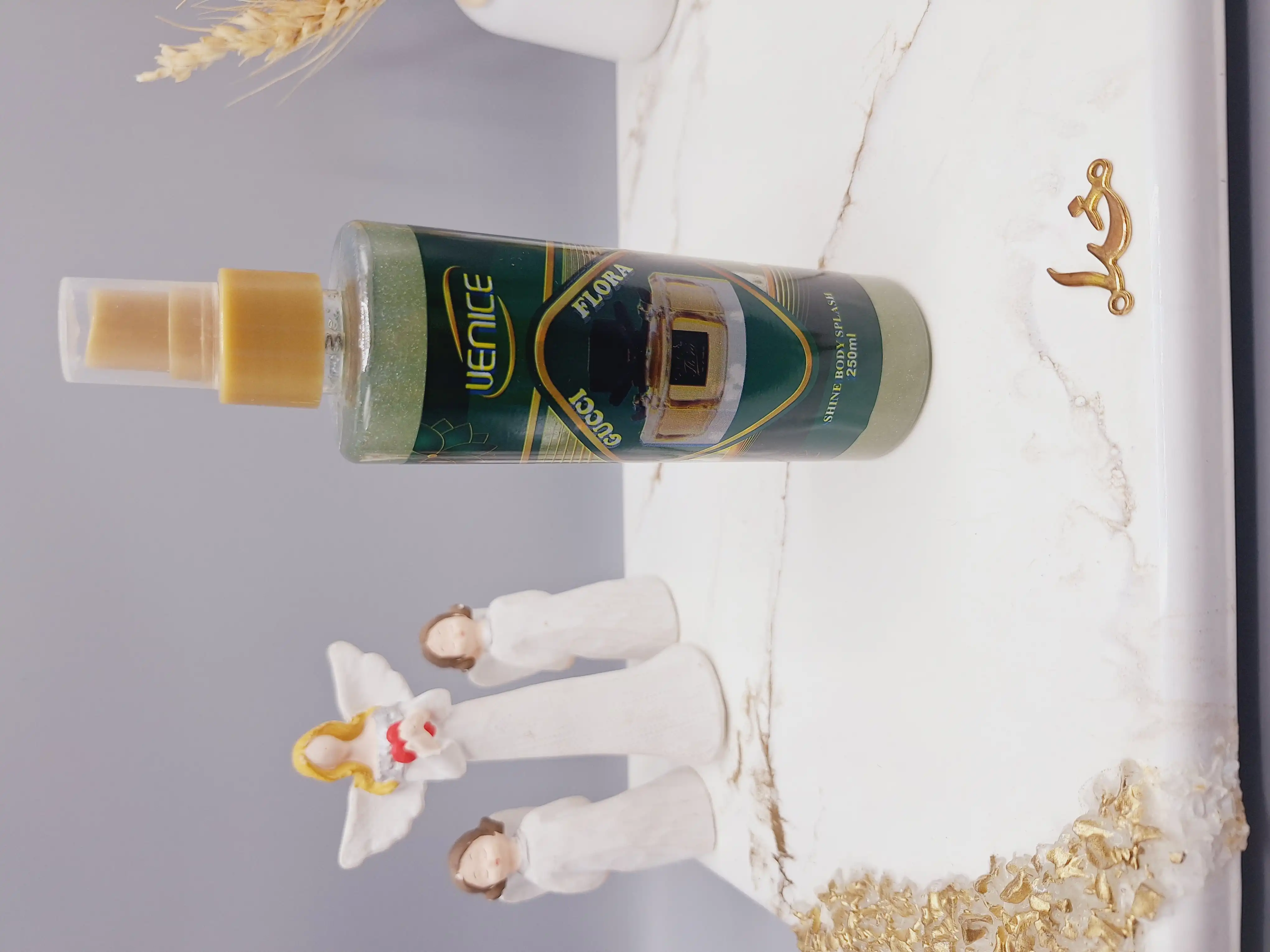 بادی اسپلش شاین دار ادکلنی سایز بزرگ ونیز VENICE رایحه GUCCI FLORA