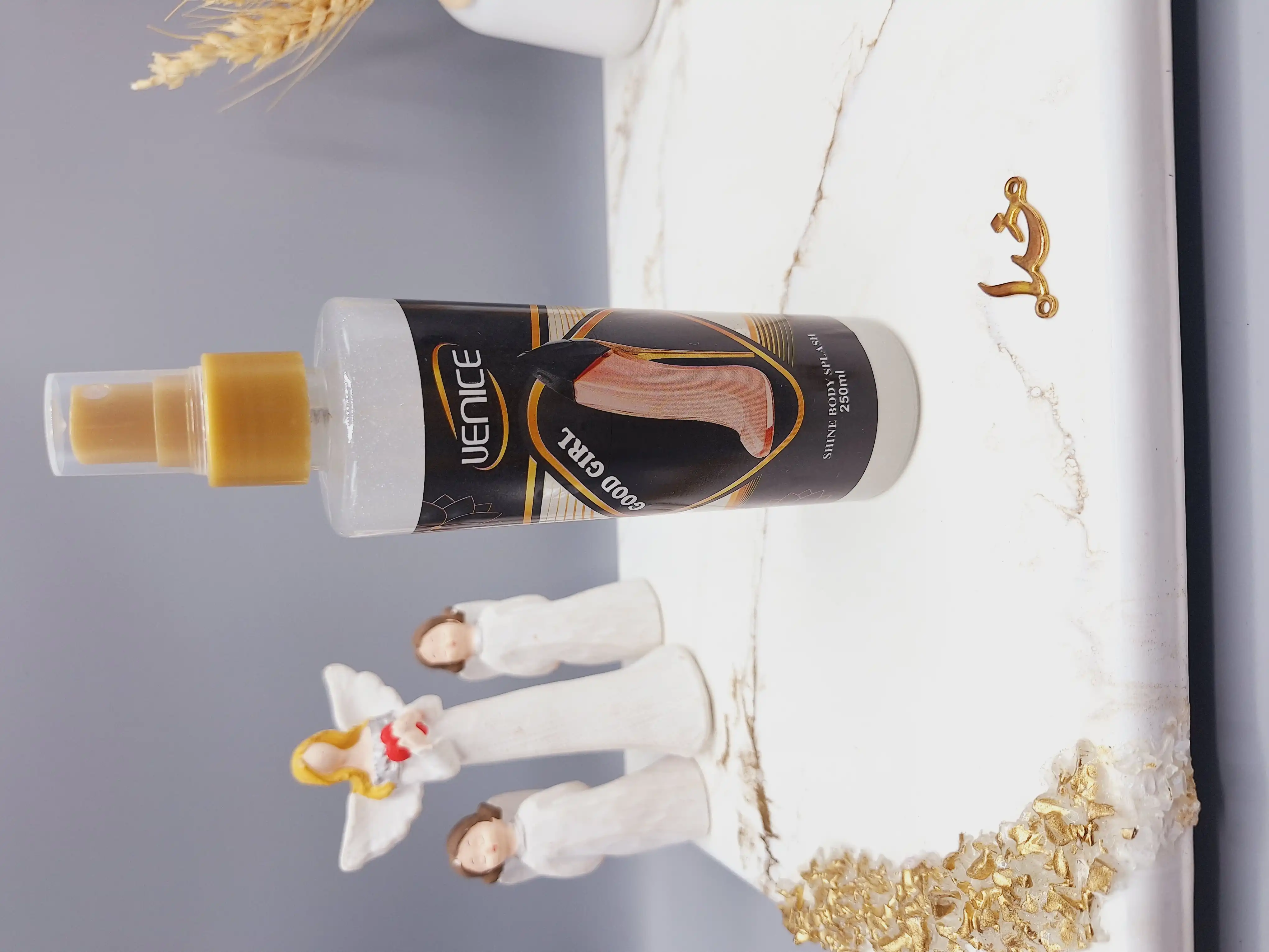 بادی اسپلش شاین دار ادکلنی سایز بزرگ ونیز VENICE رایحه GOOD GIRL