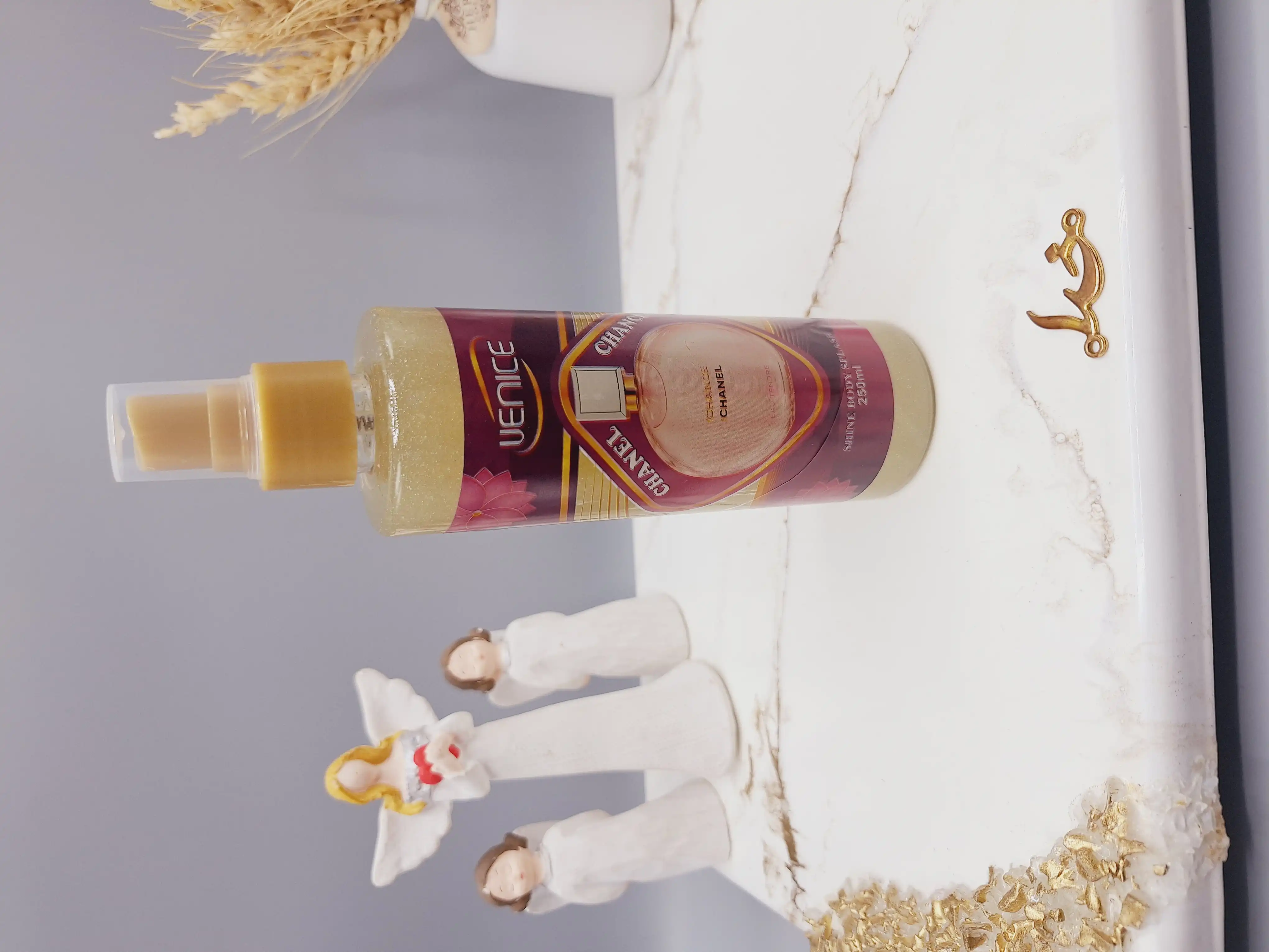 بادی اسپلش شاین دار ادکلنی سایز بزرگ ونیز VENICE رایحه CHANCE