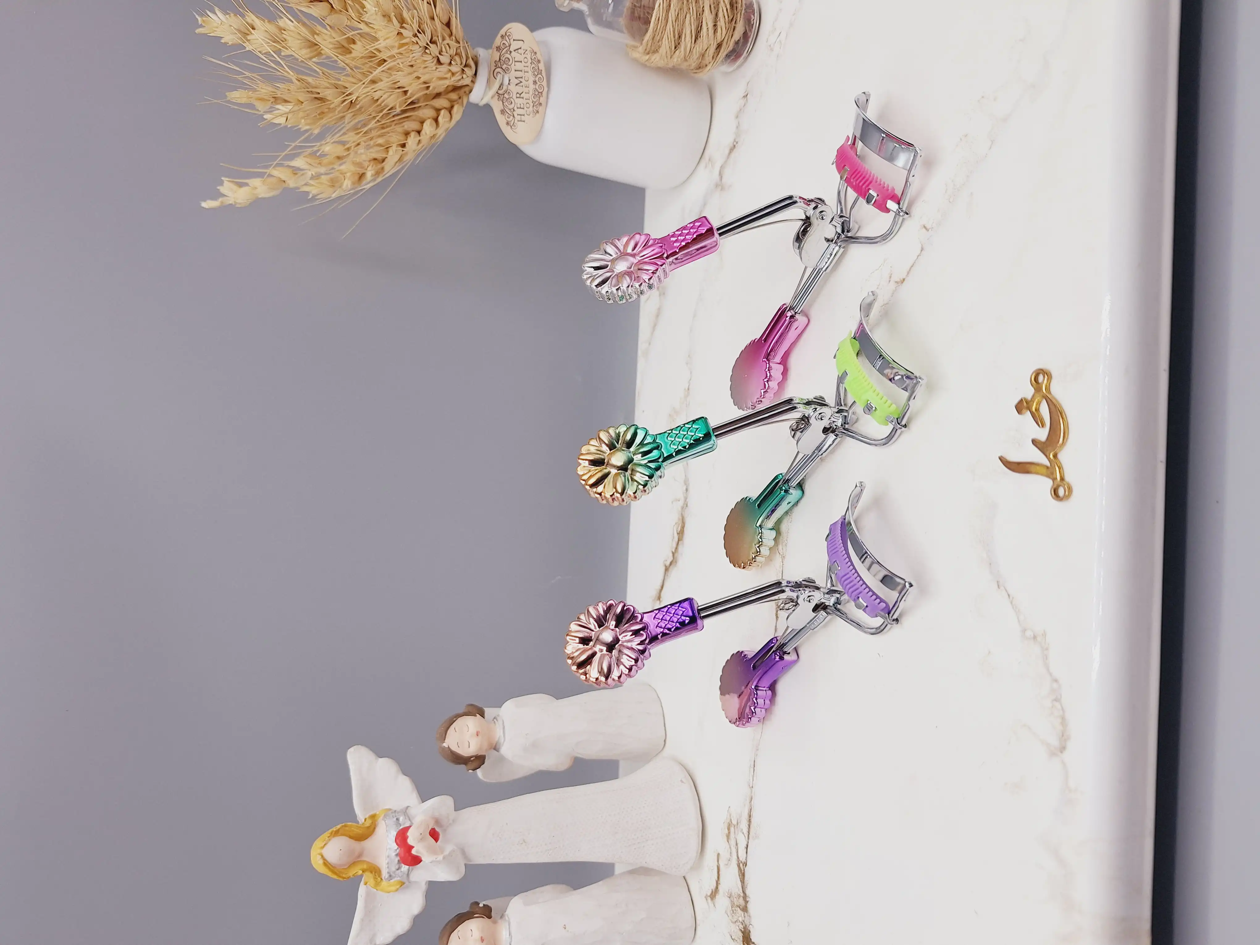 فرمژه طرح گل شانه دار