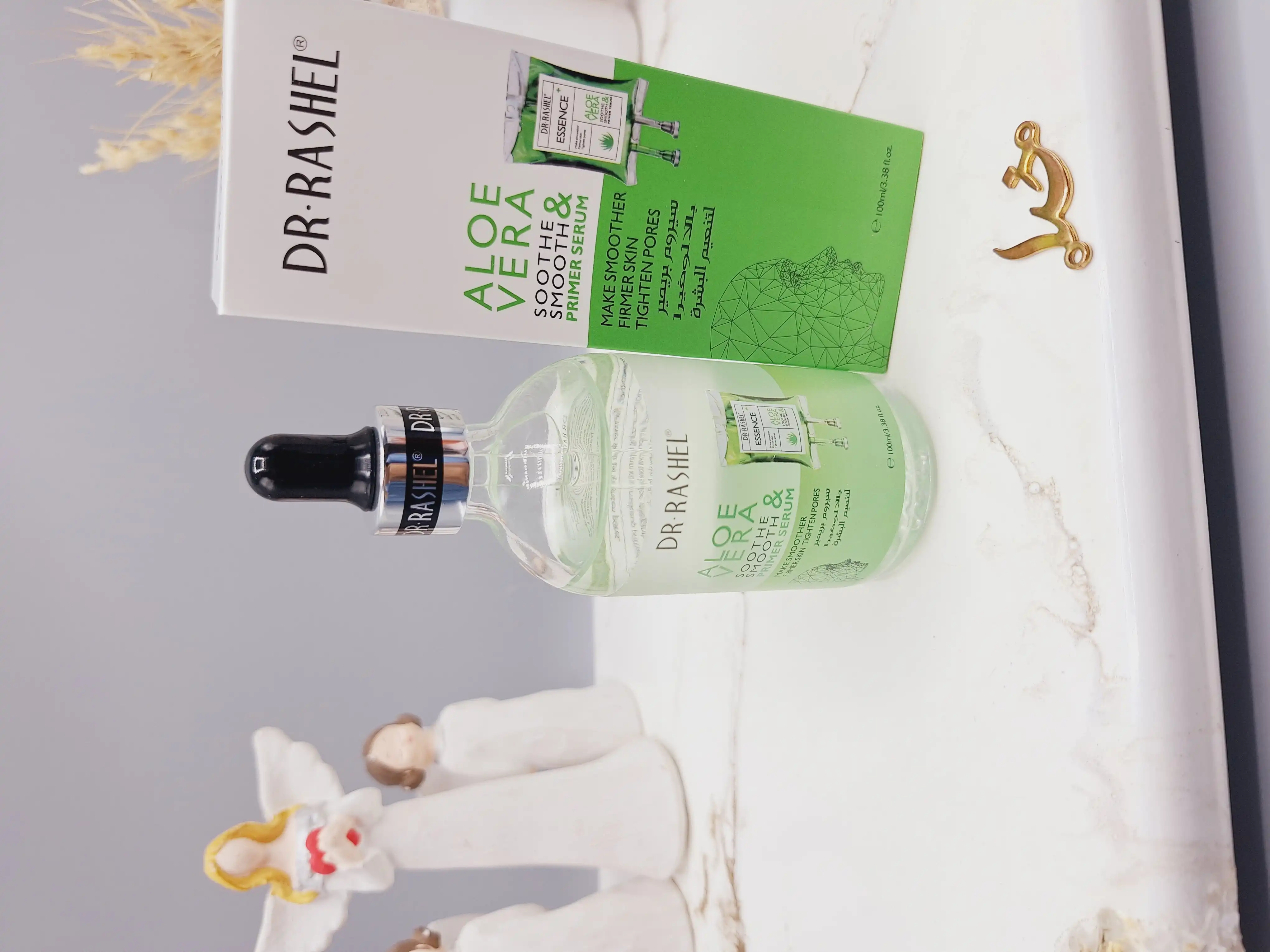 سرم و پرایمر صورت آلوئه ورا برند دکتر راشل اصلی کد 1663