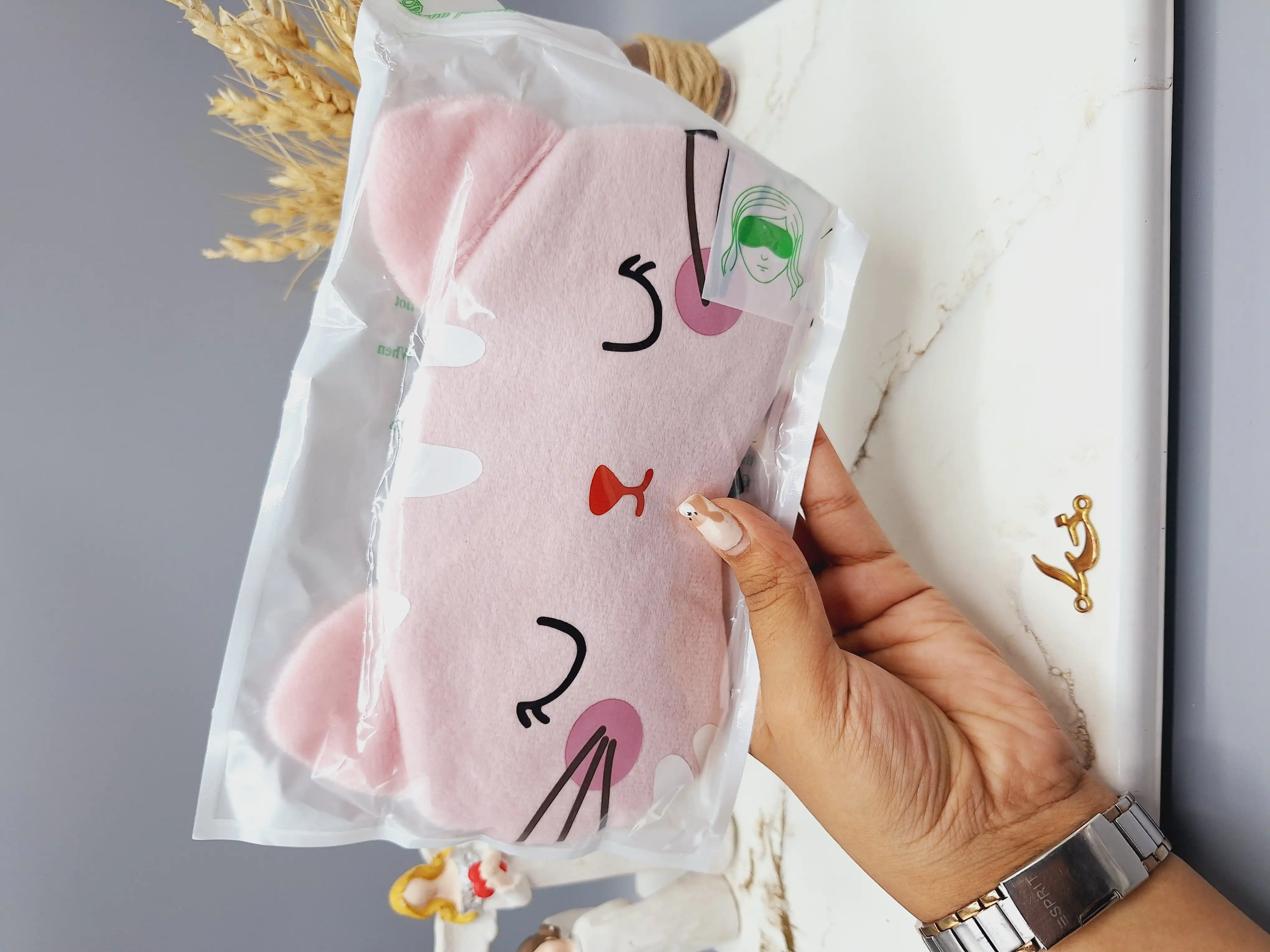 چشم بند فانتزی کپرس سرد و گرم طرح حیوانات رندم