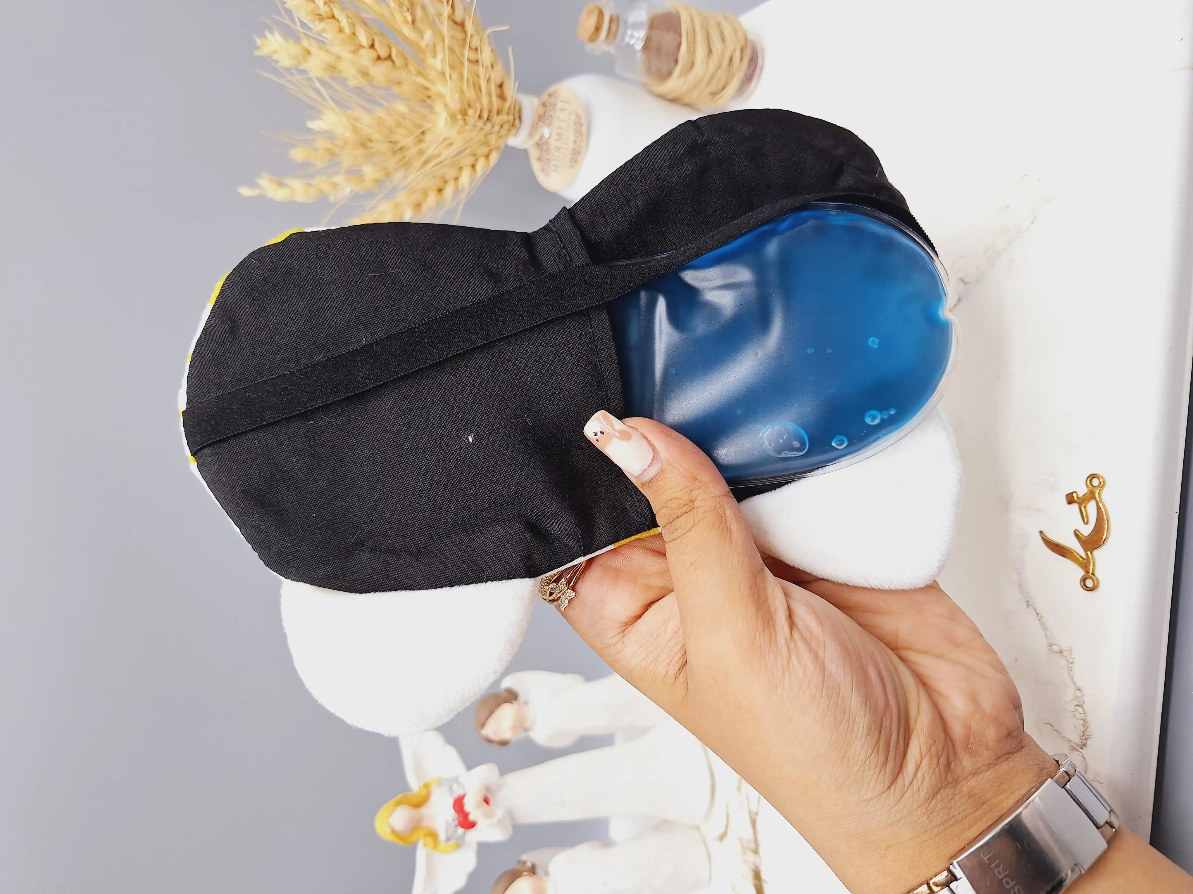 چشم بند فانتزی کپرس سرد و گرم طرح حیوانات رندم