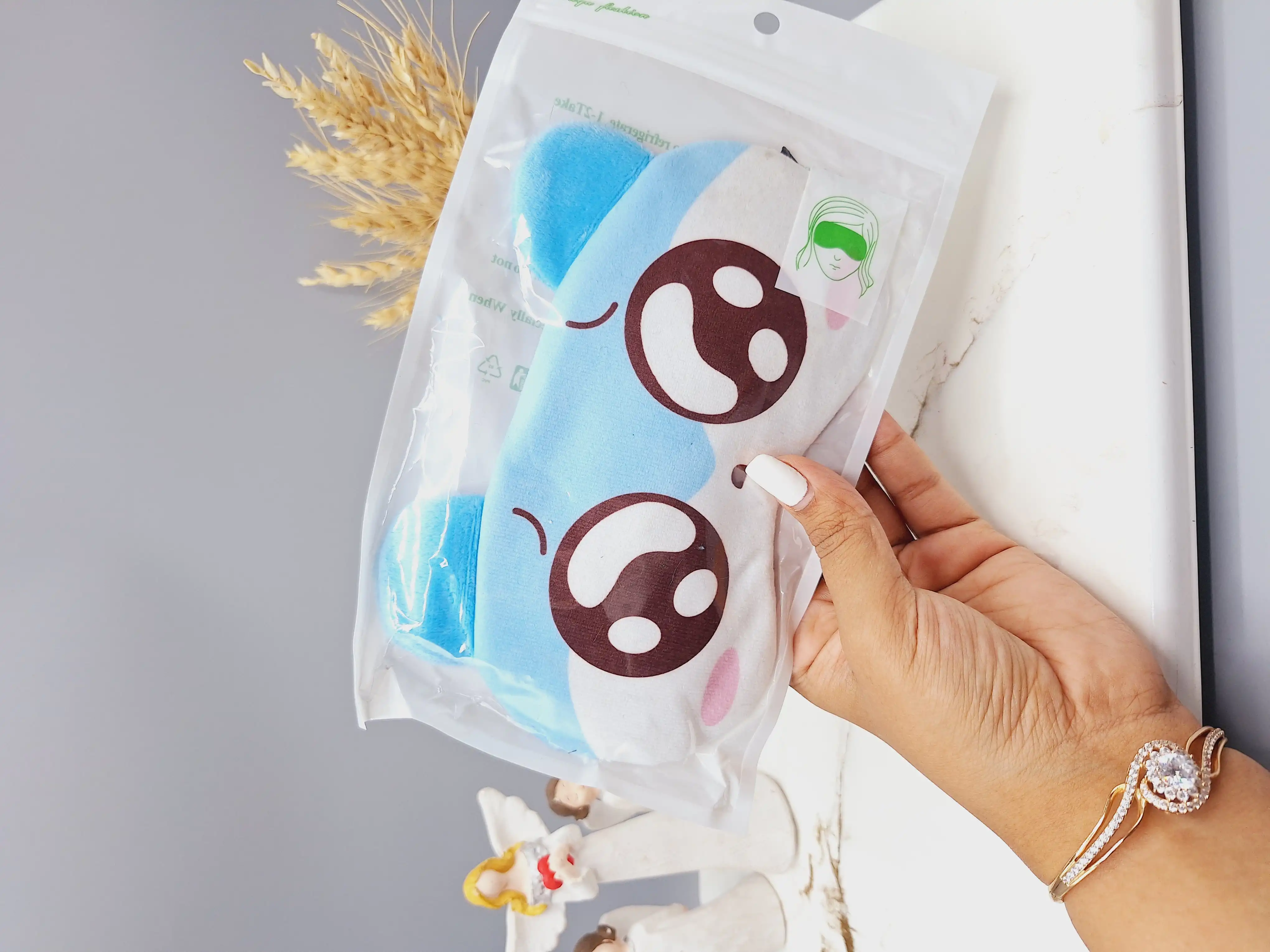 چشم بند فانتزی کپرس سرد و گرم طرح حیوانات رندم