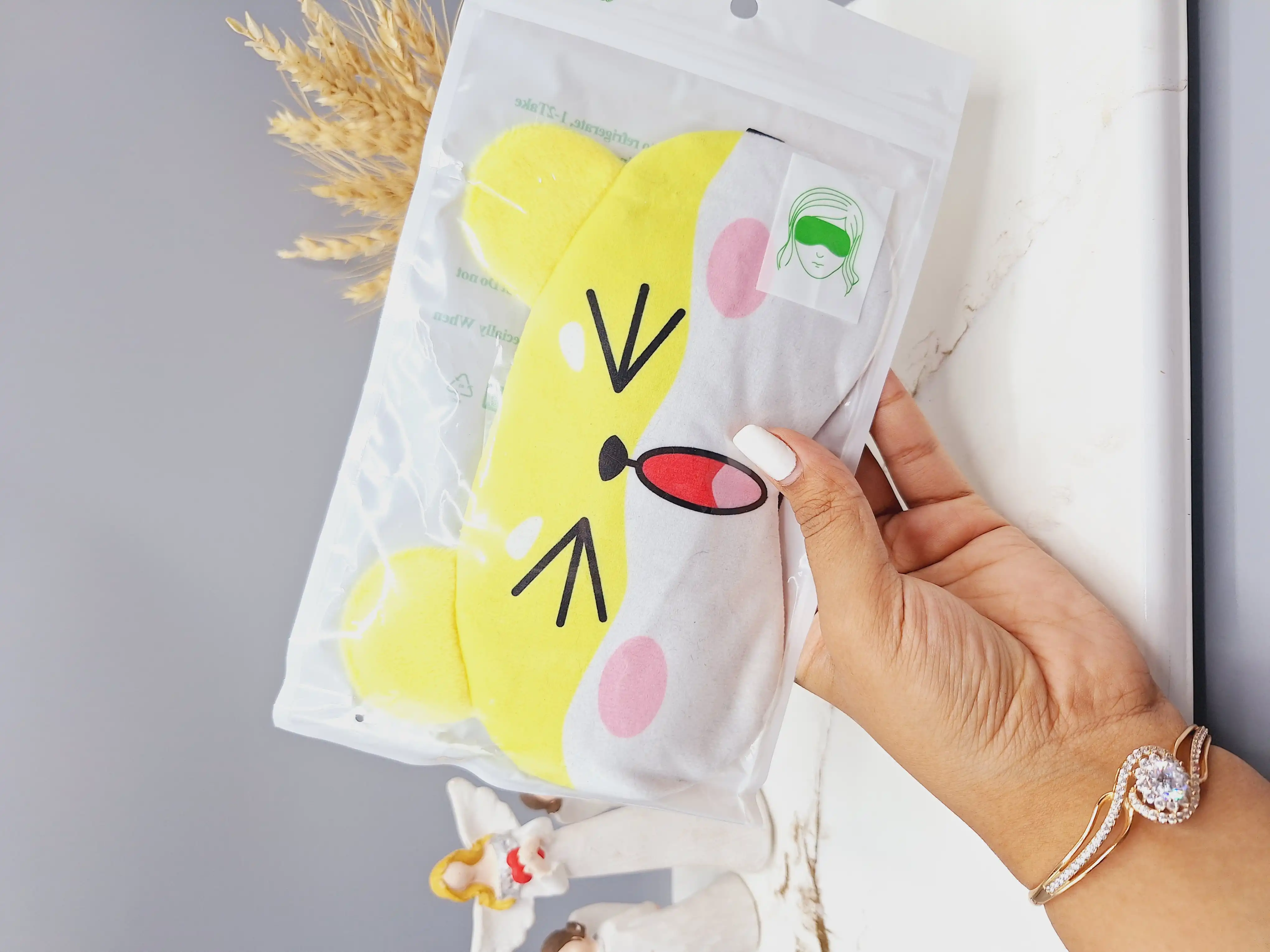 چشم بند فانتزی کپرس سرد و گرم طرح حیوانات رندم