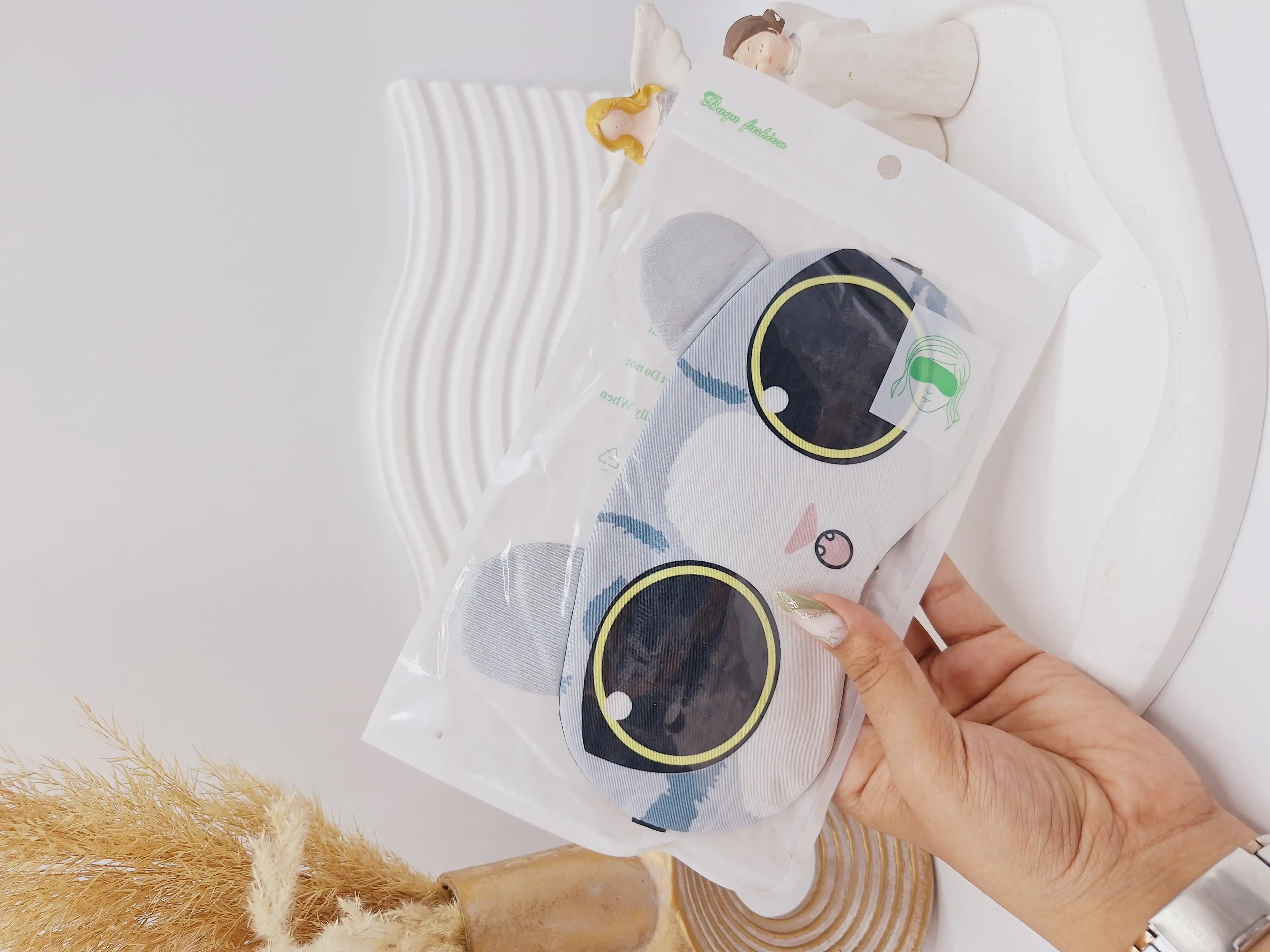 چشم بند فانتزی کپرس سرد و گرم طرح حیوانات رندم