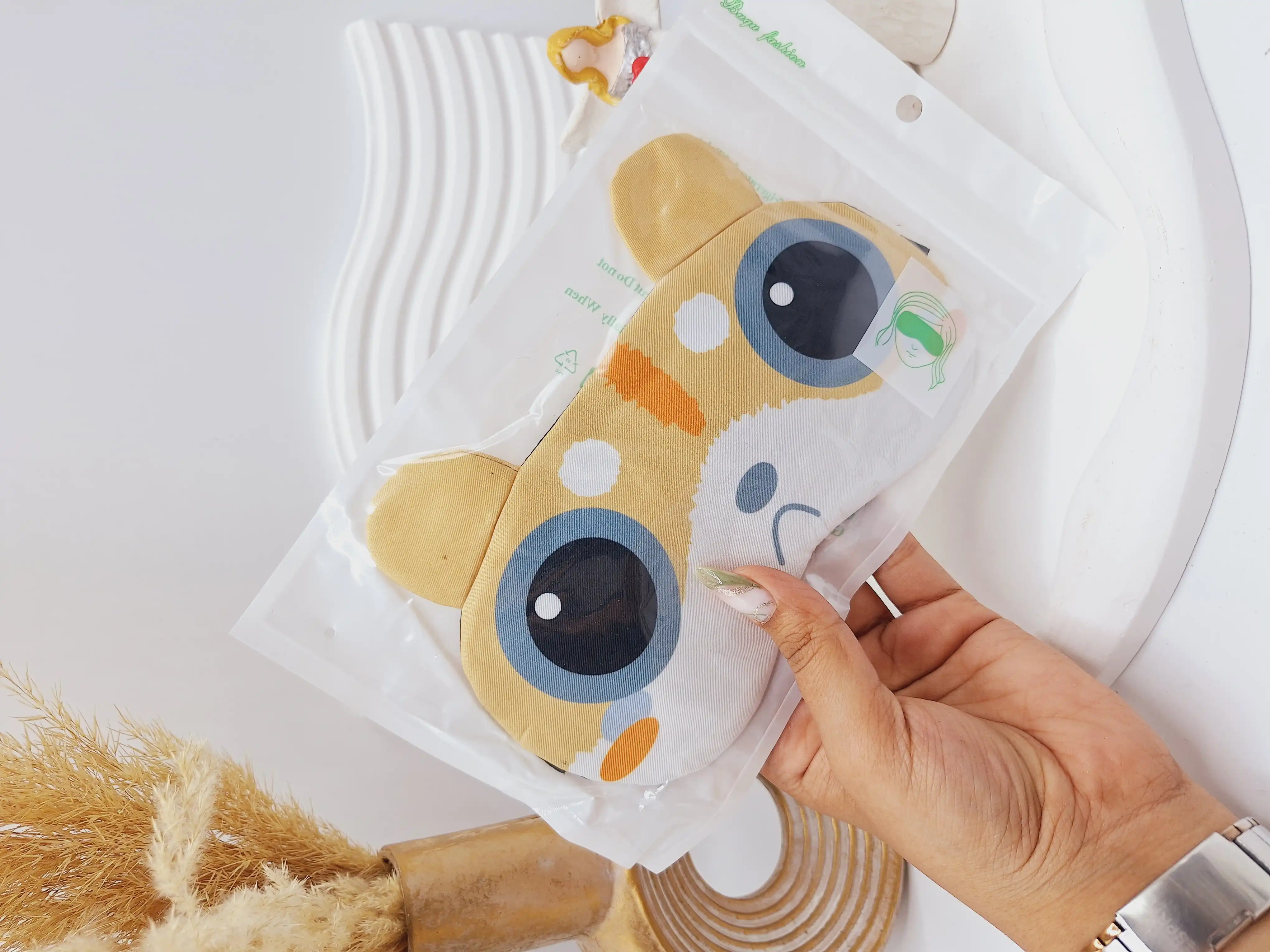 چشم بند فانتزی کپرس سرد و گرم طرح حیوانات رندم