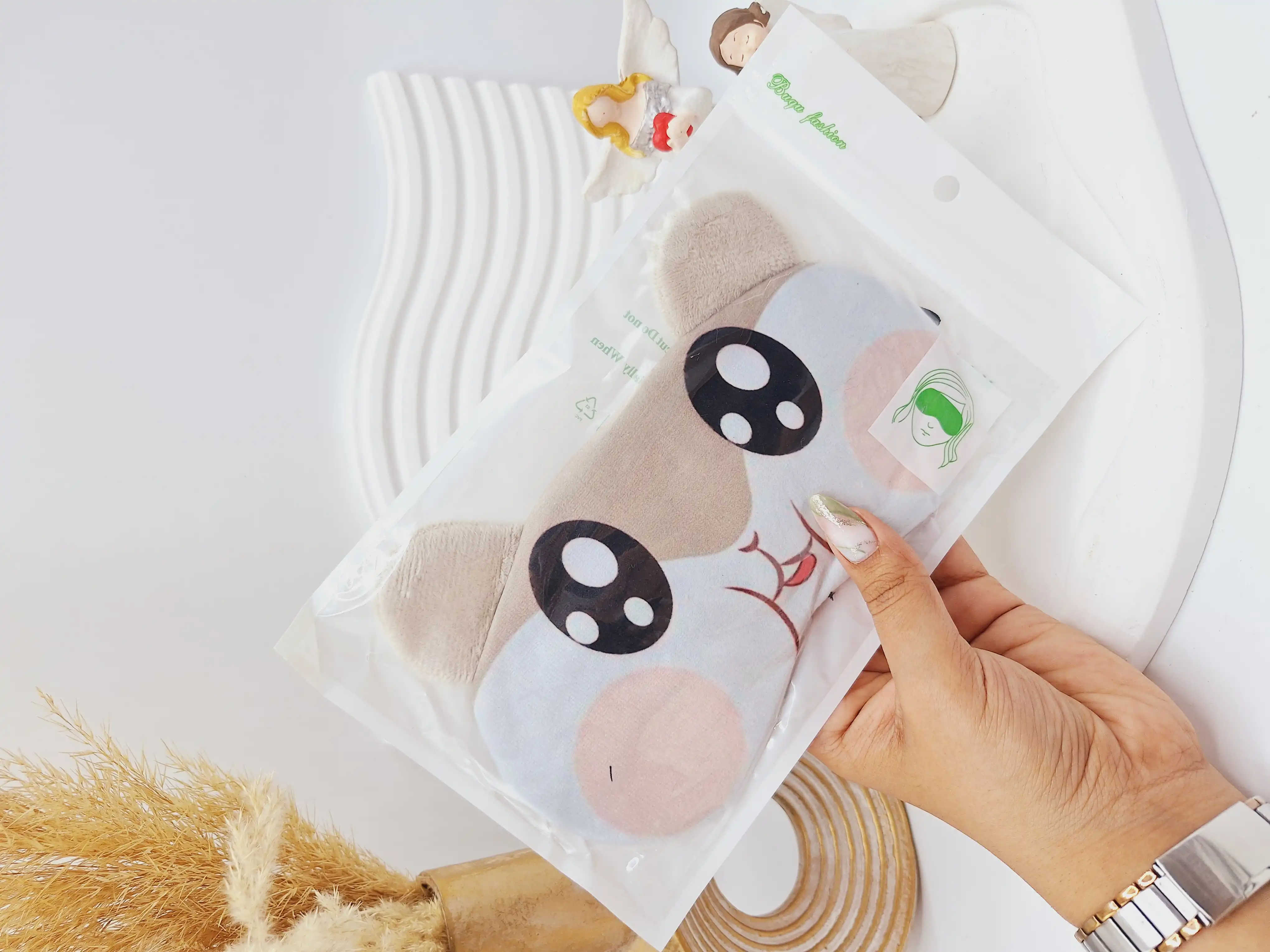 چشم بند فانتزی کپرس سرد و گرم طرح حیوانات رندم