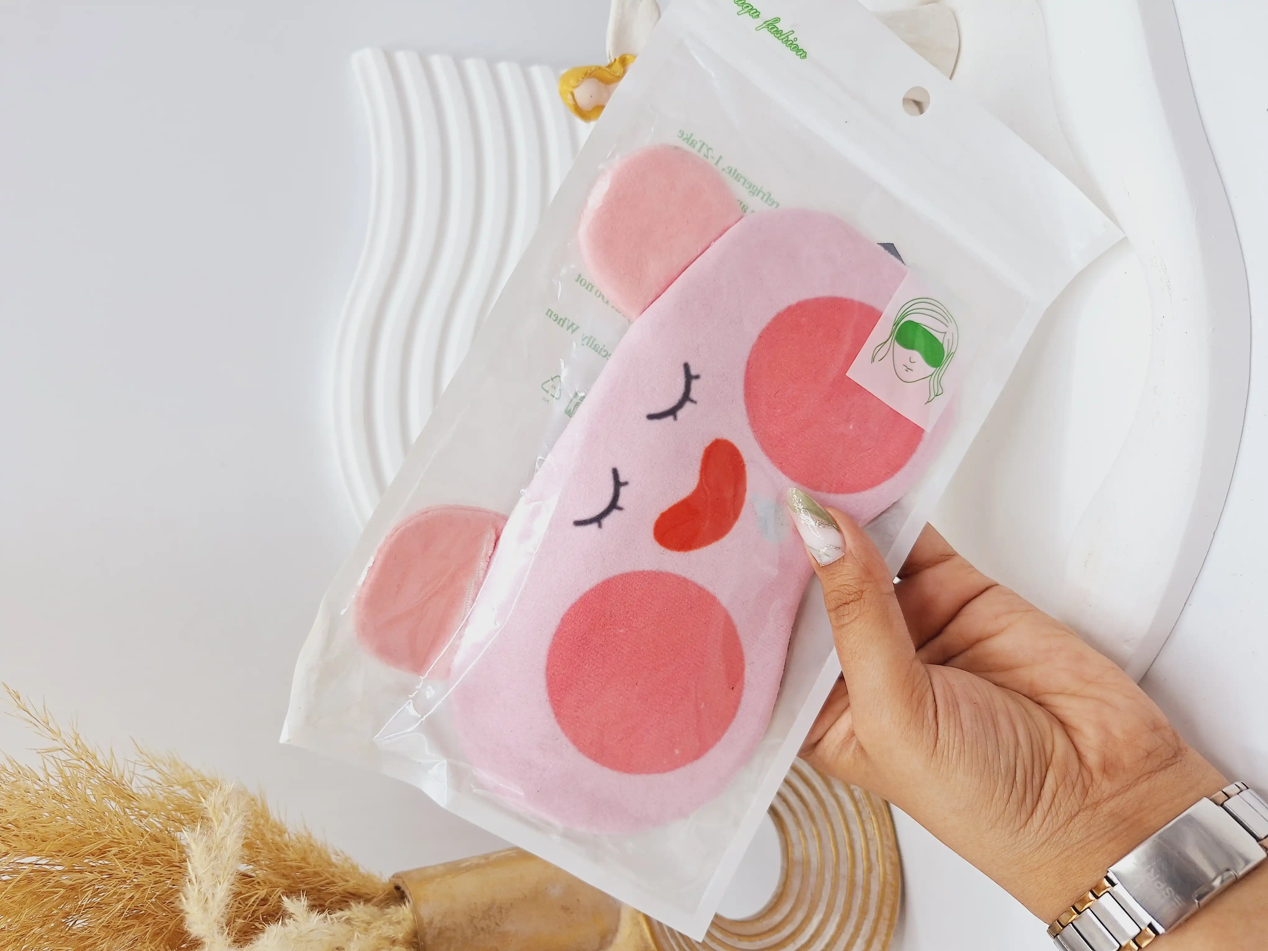 چشم بند فانتزی کپرس سرد و گرم طرح حیوانات رندم