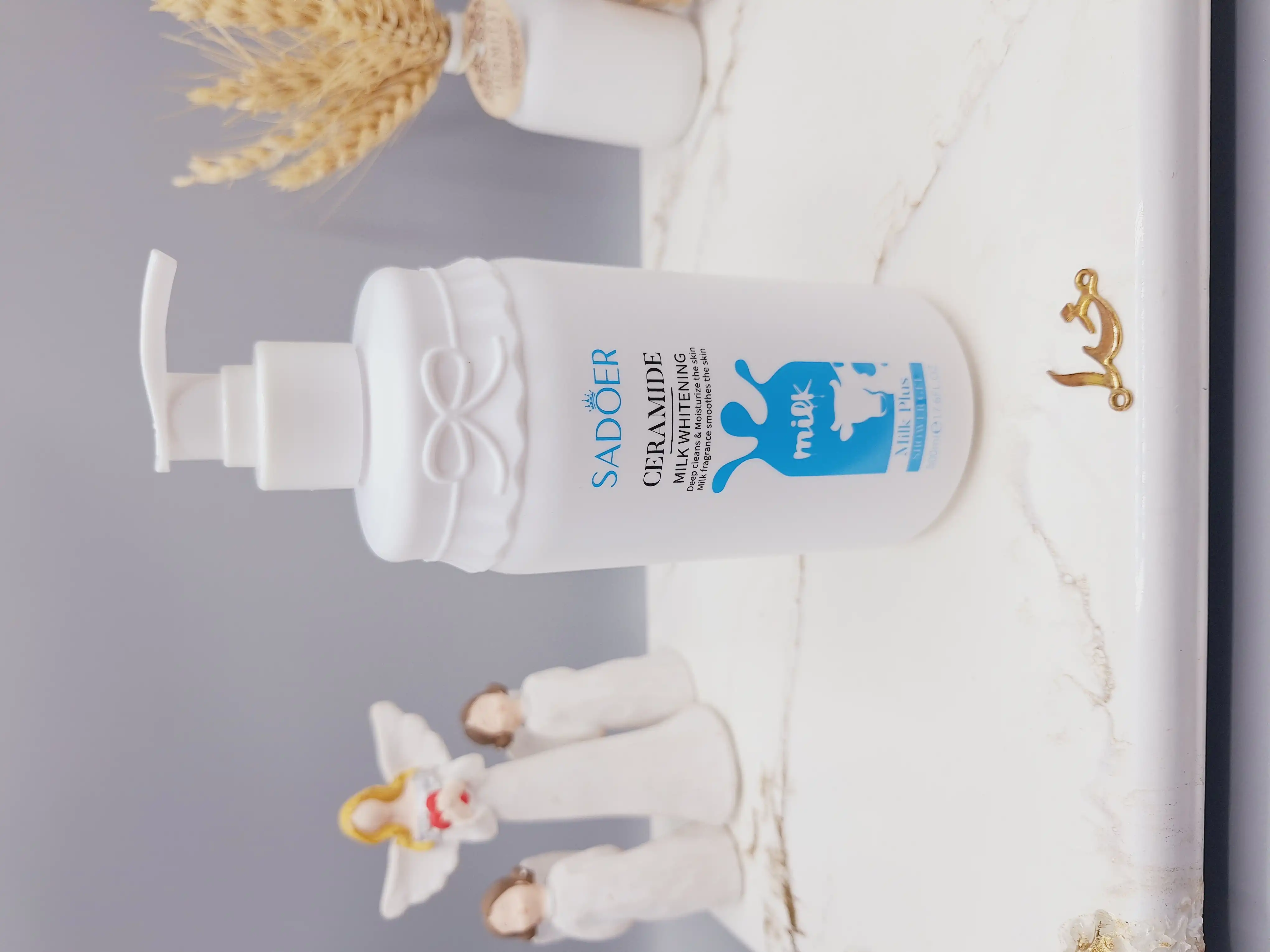 شامپو بدن 500 میل رایحه شیر وانیل برند Sadoer‏ کد SD88555