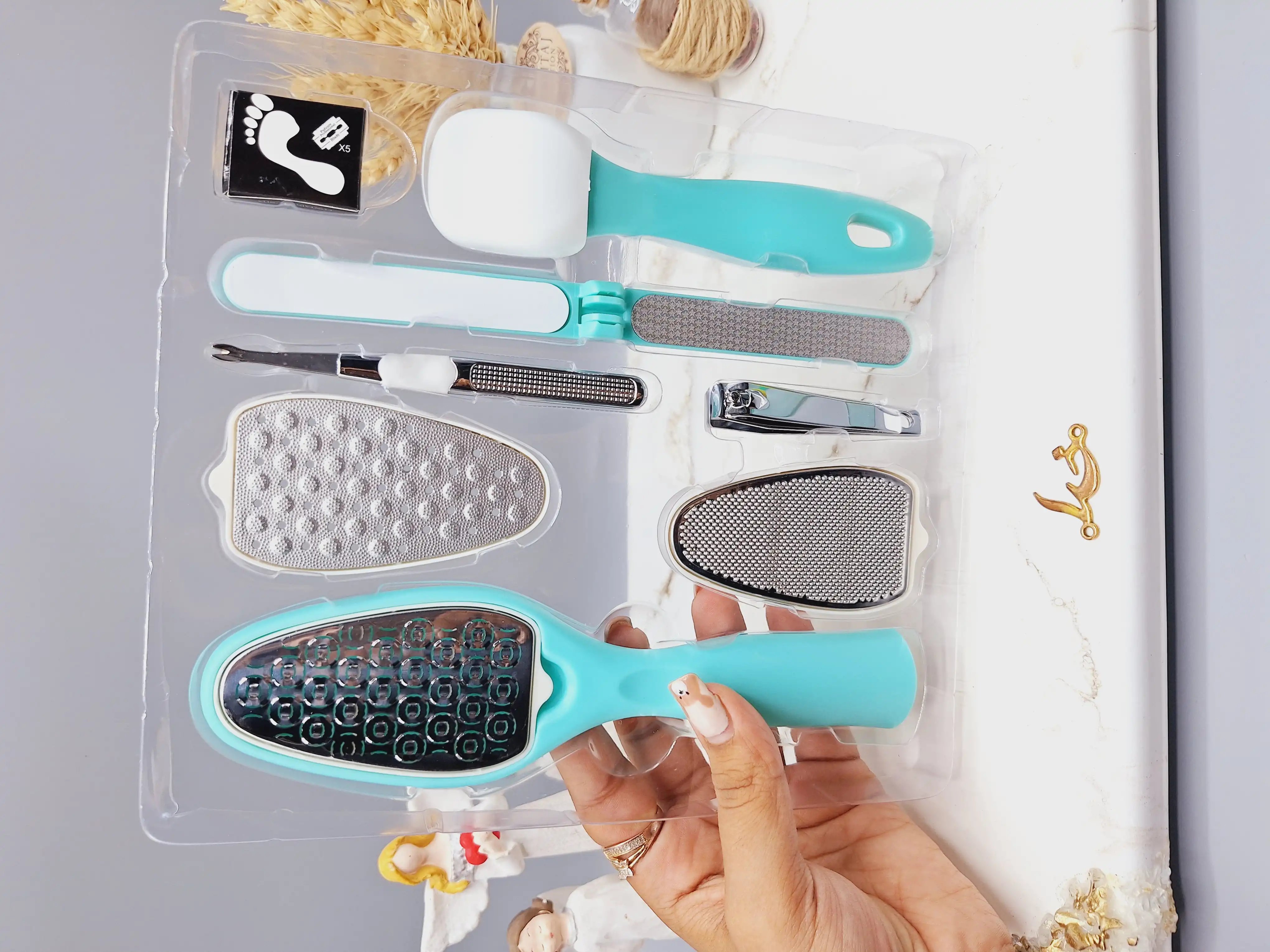 ست پک 8 تیکه حرفه ای مانیکور