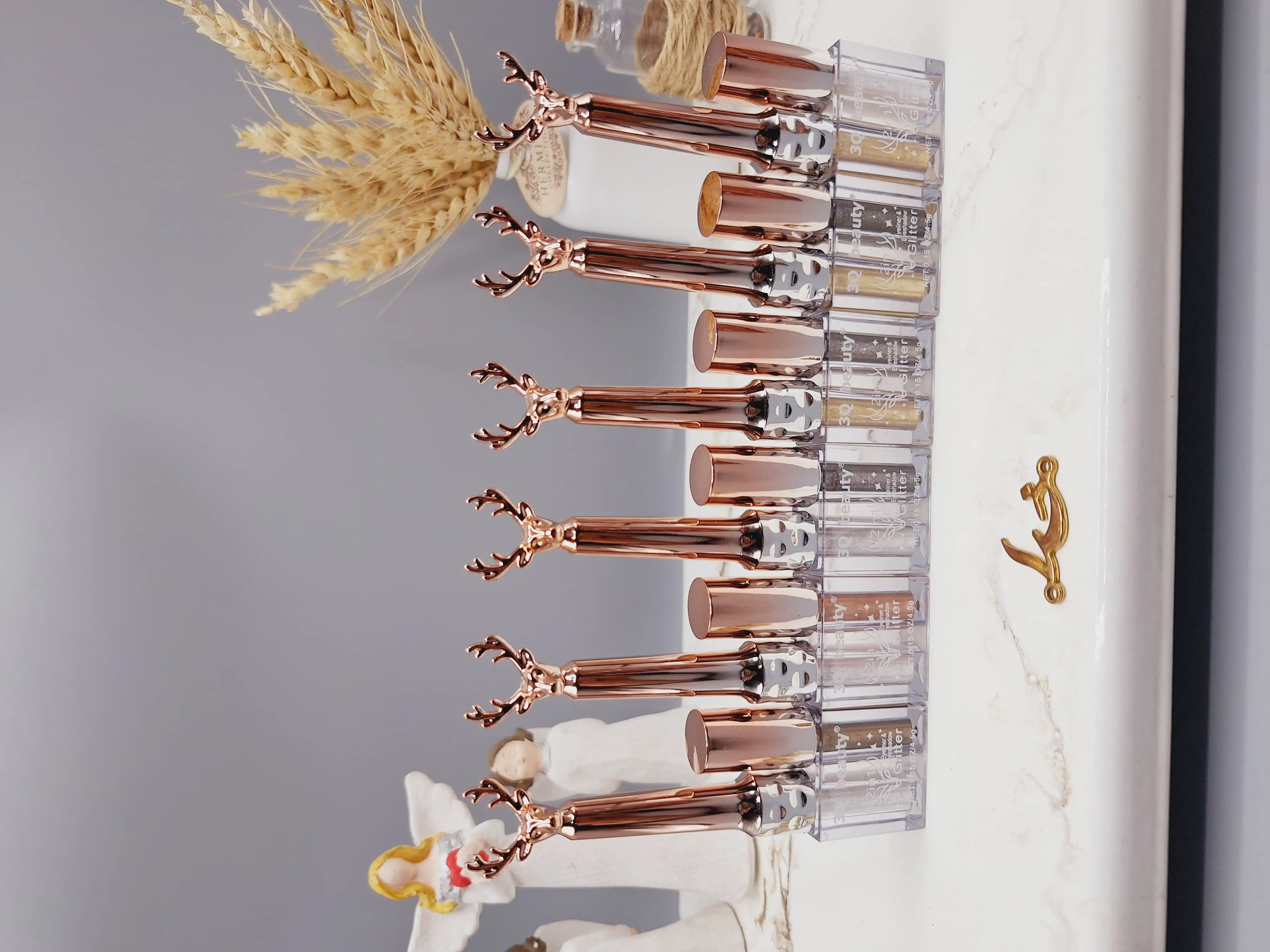 خط چشم دو قلو شاین طرح گوزنی کد 018