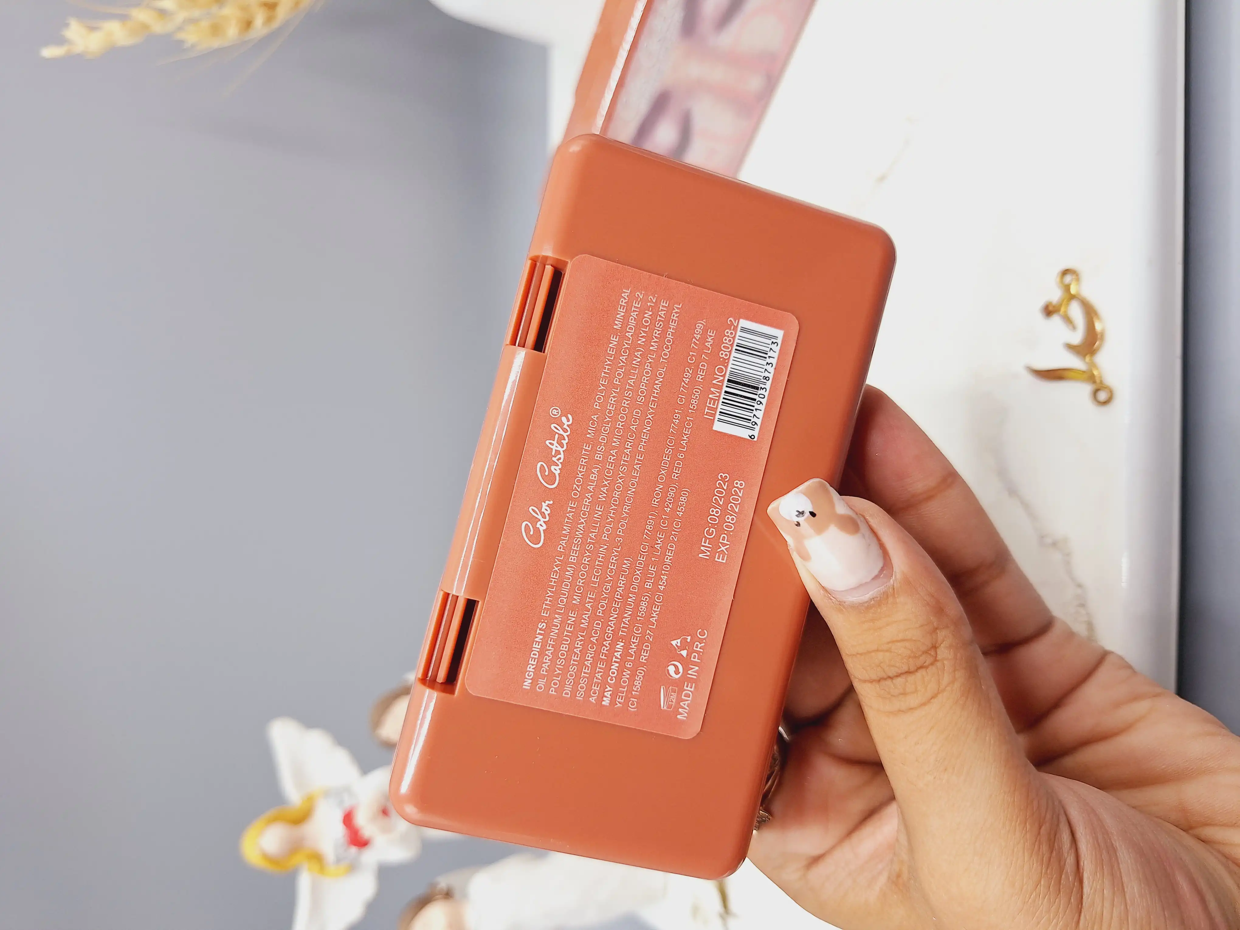 پک رژلب جامد 6 تایی نود NUDE کد 8088