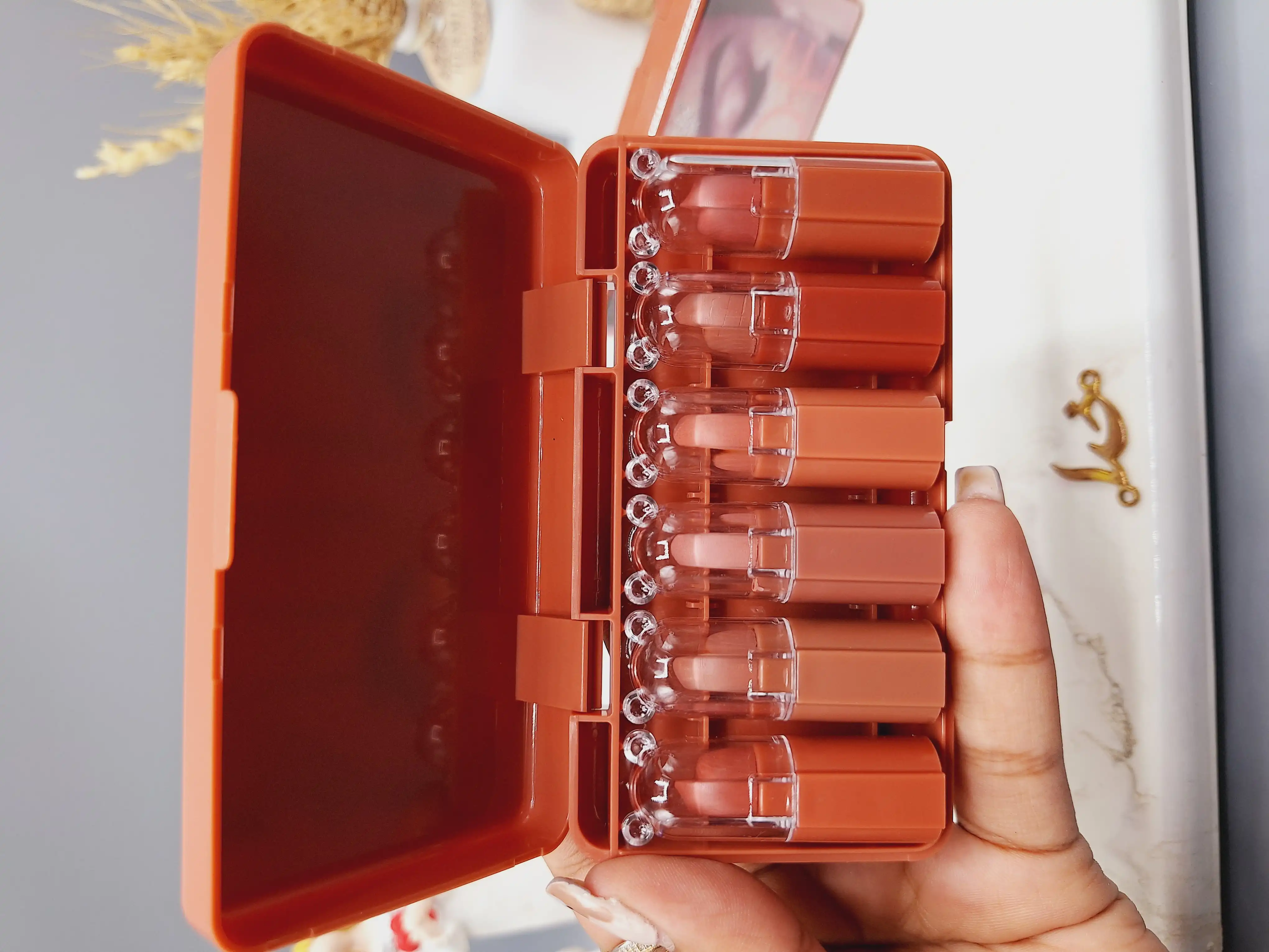 پک رژلب جامد 6 تایی نود NUDE کد 8088