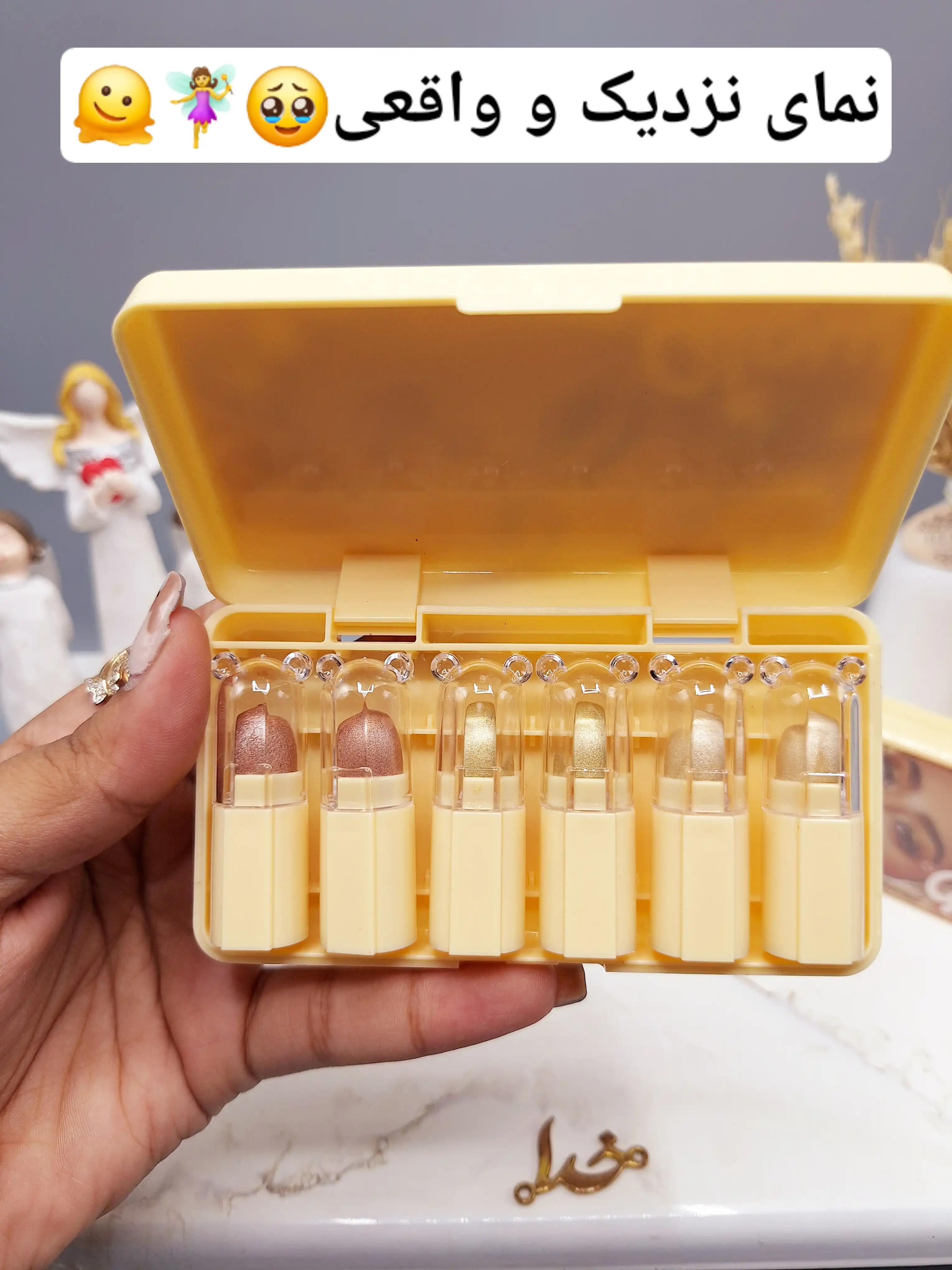 پک 6تایی هایلایتر فشنگی در 6 رنگ عالی کد 8088