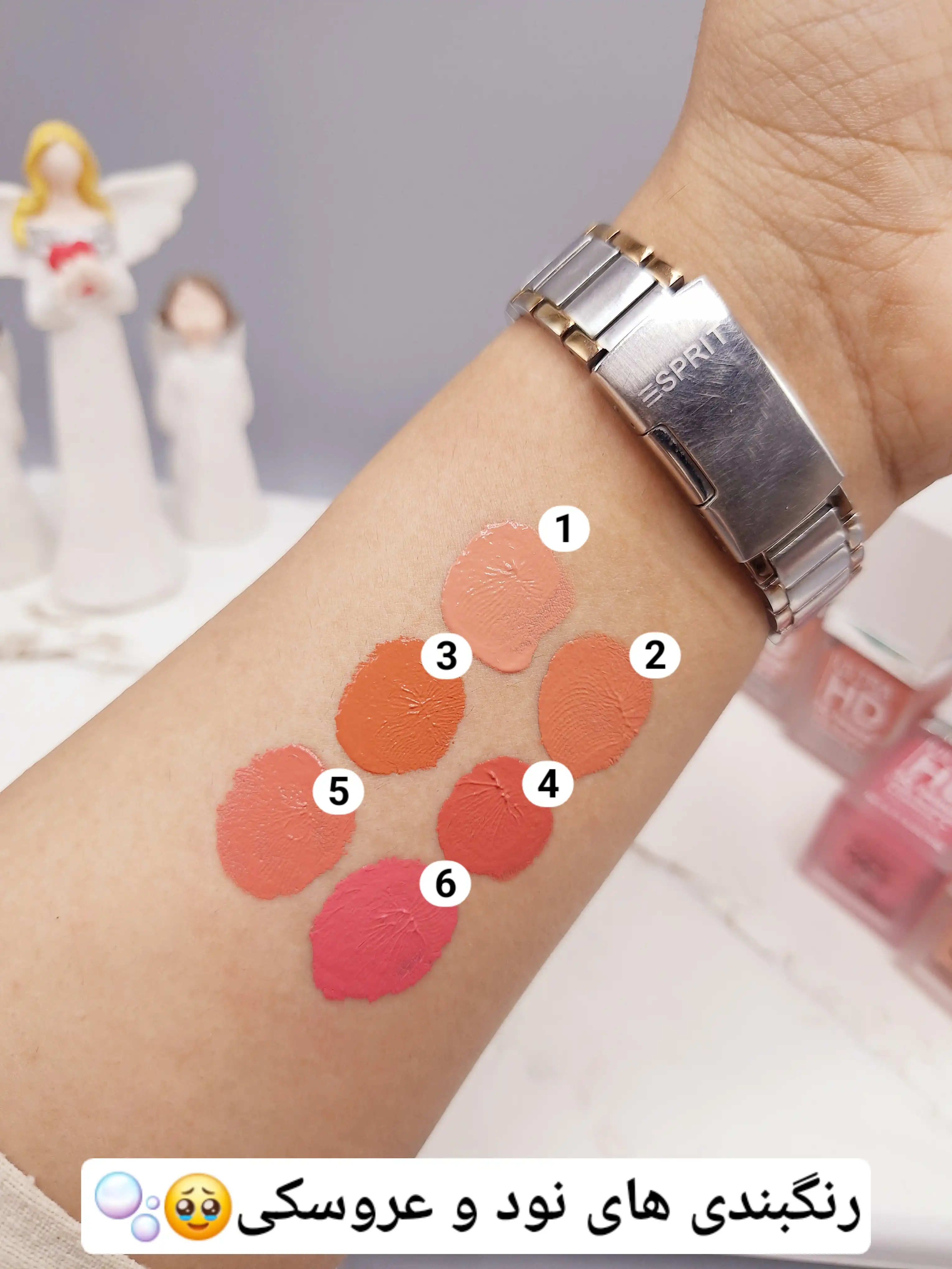 رژ گونه مایع کیفیت عالی برند 3Q کد  BL_018