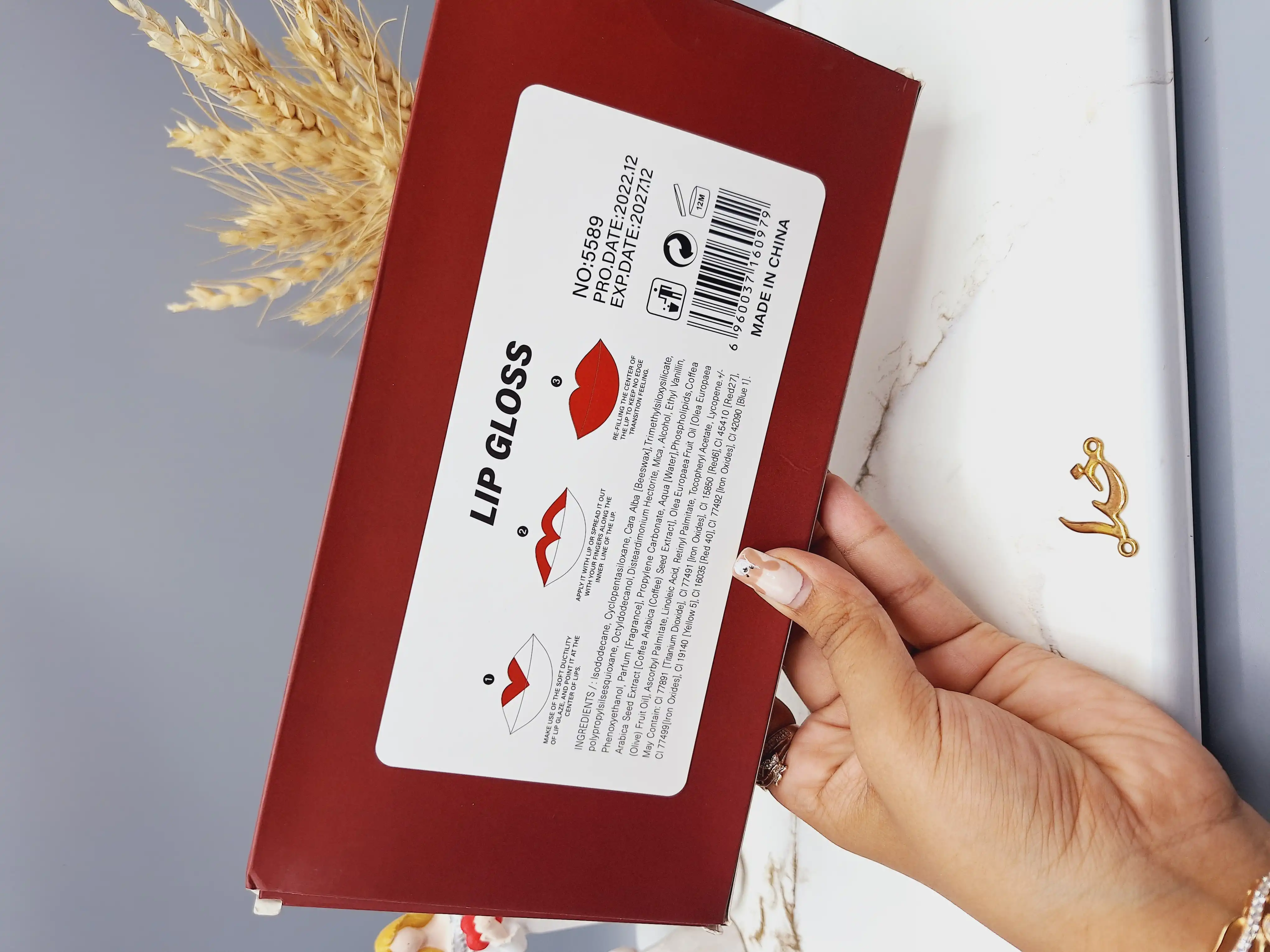 پک رژ مایع 12 تایی کیفیت عالی ساخت چین برند فلورمار کد 5589