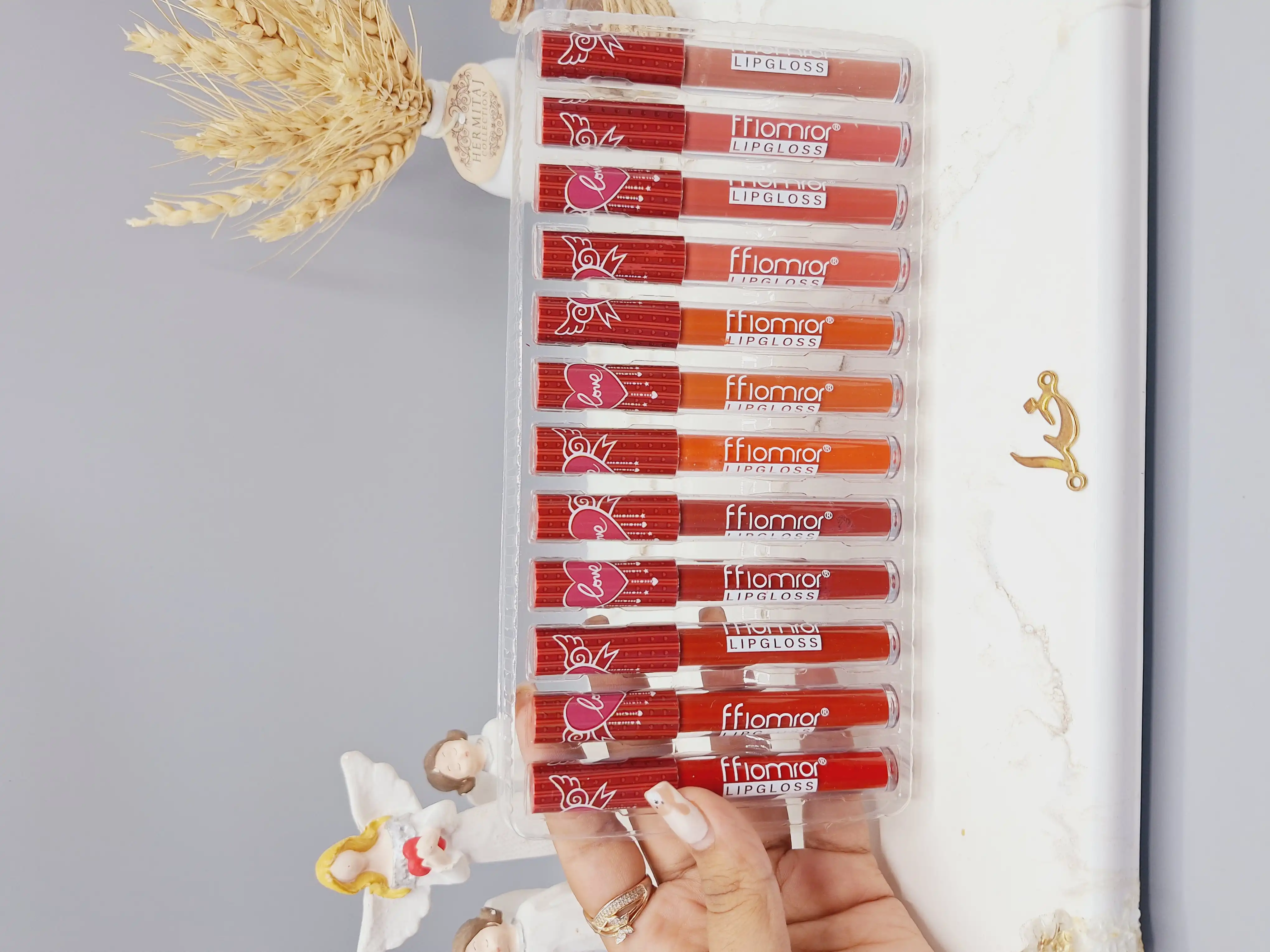 پک رژ مایع 12 تایی کیفیت عالی ساخت چین برند فلورمار کد 5589