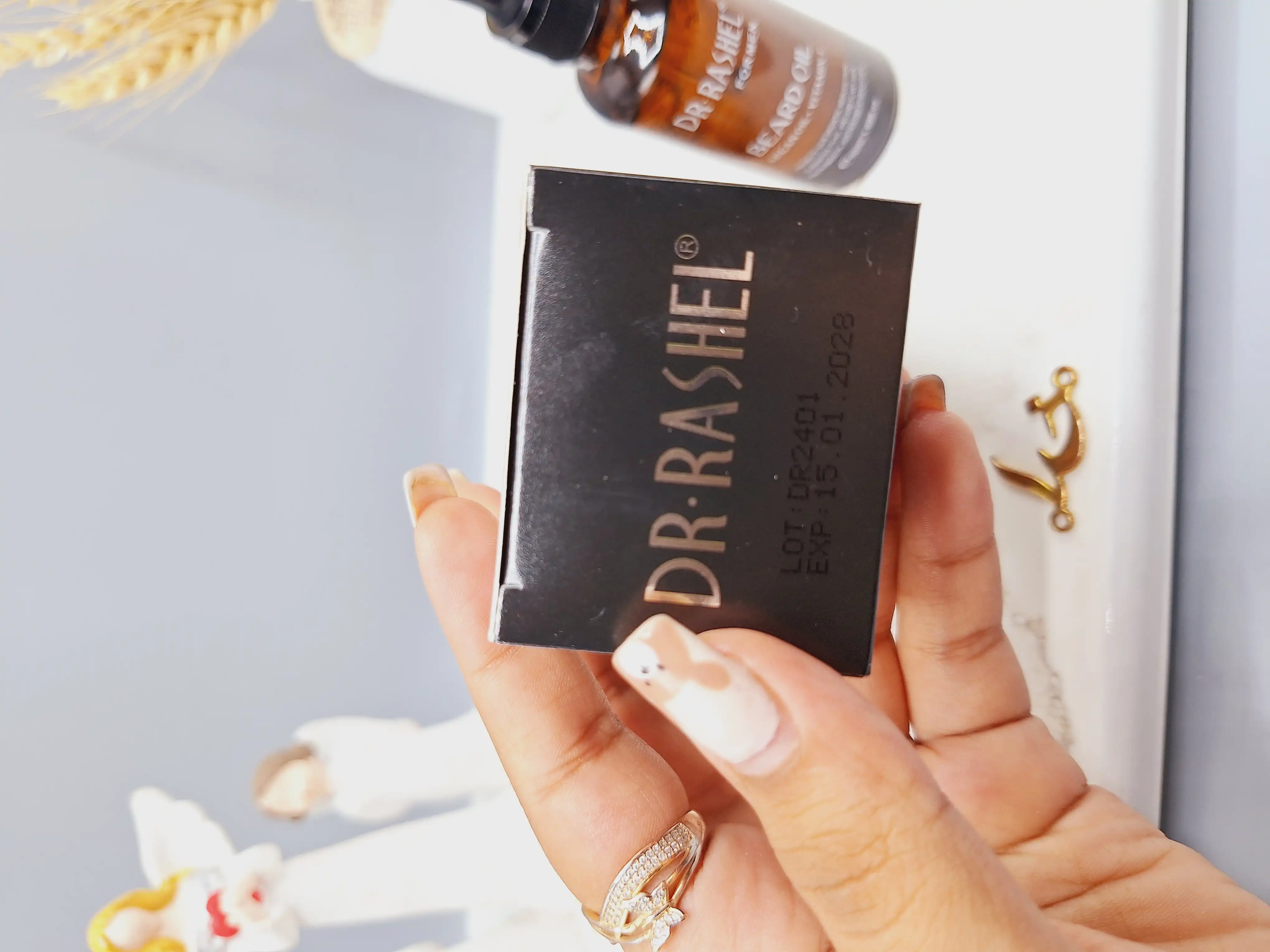 روغن رشد دهنده ریش آقایان برند دکتر راشل اصلی کد 1409