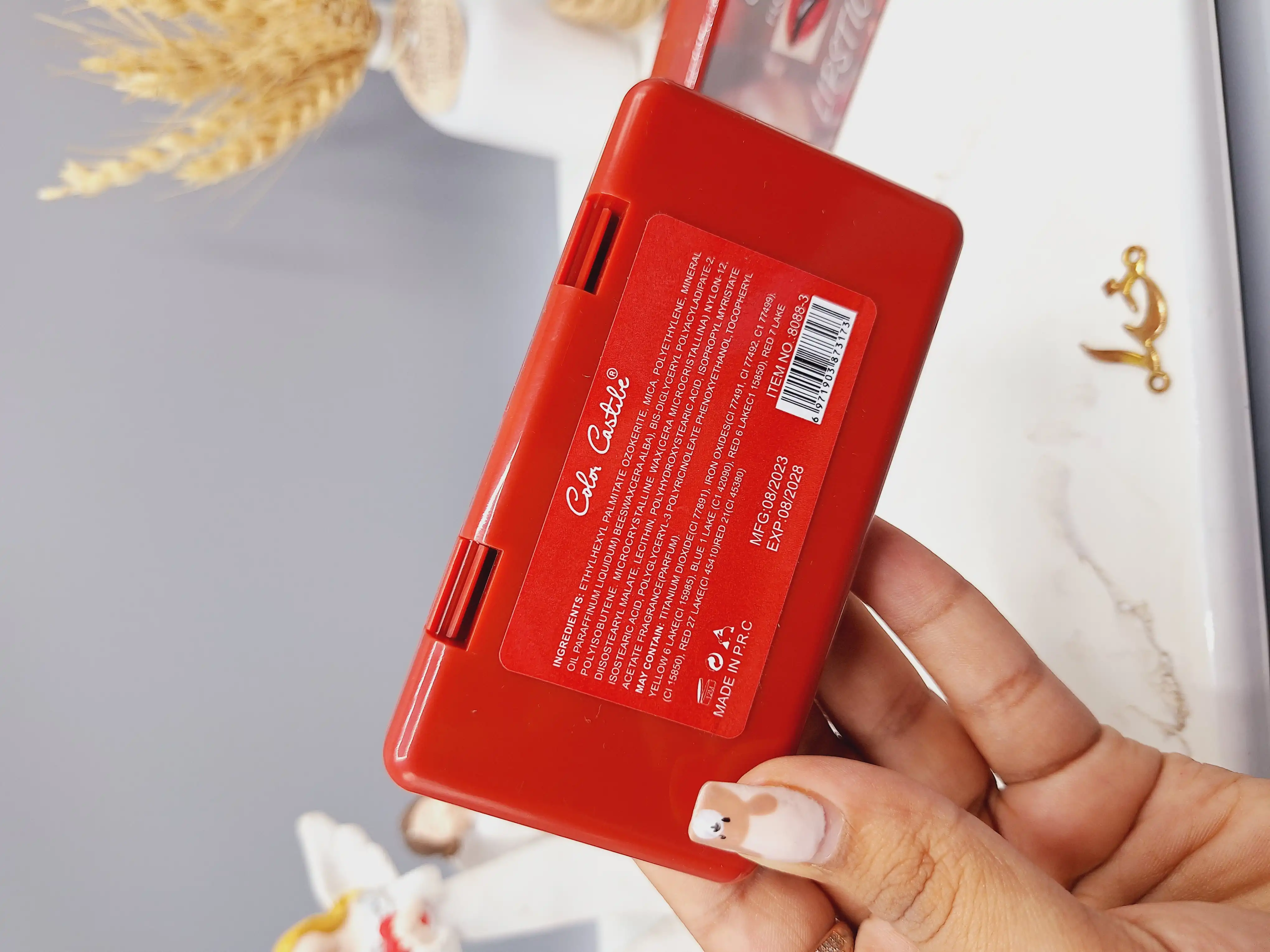 پک 6تایی رژ لب جامد طرح مدلینگ کد 8088