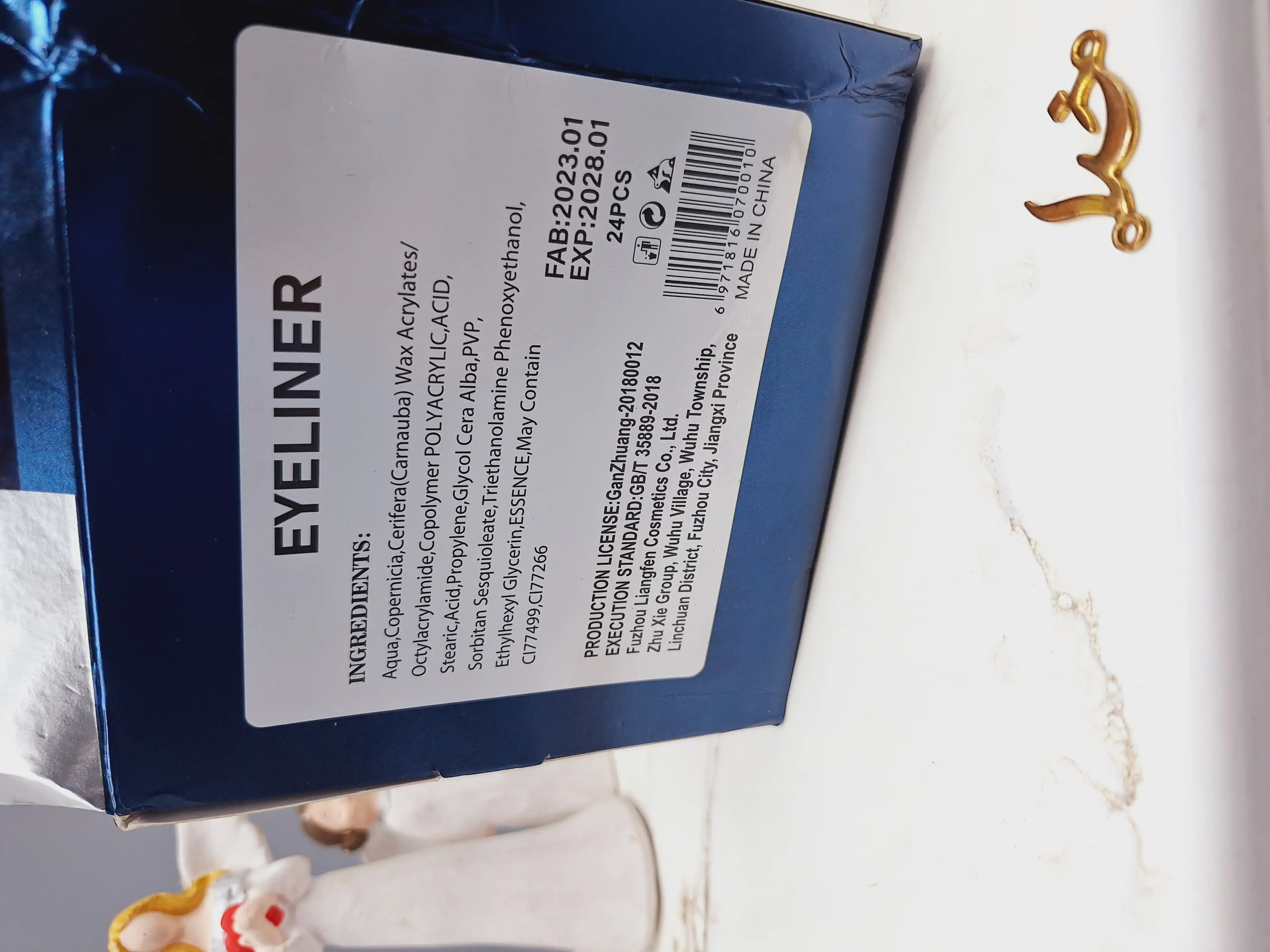 خط چشم مویی مشکی مدل استوانه ای برند گاش کد 70010