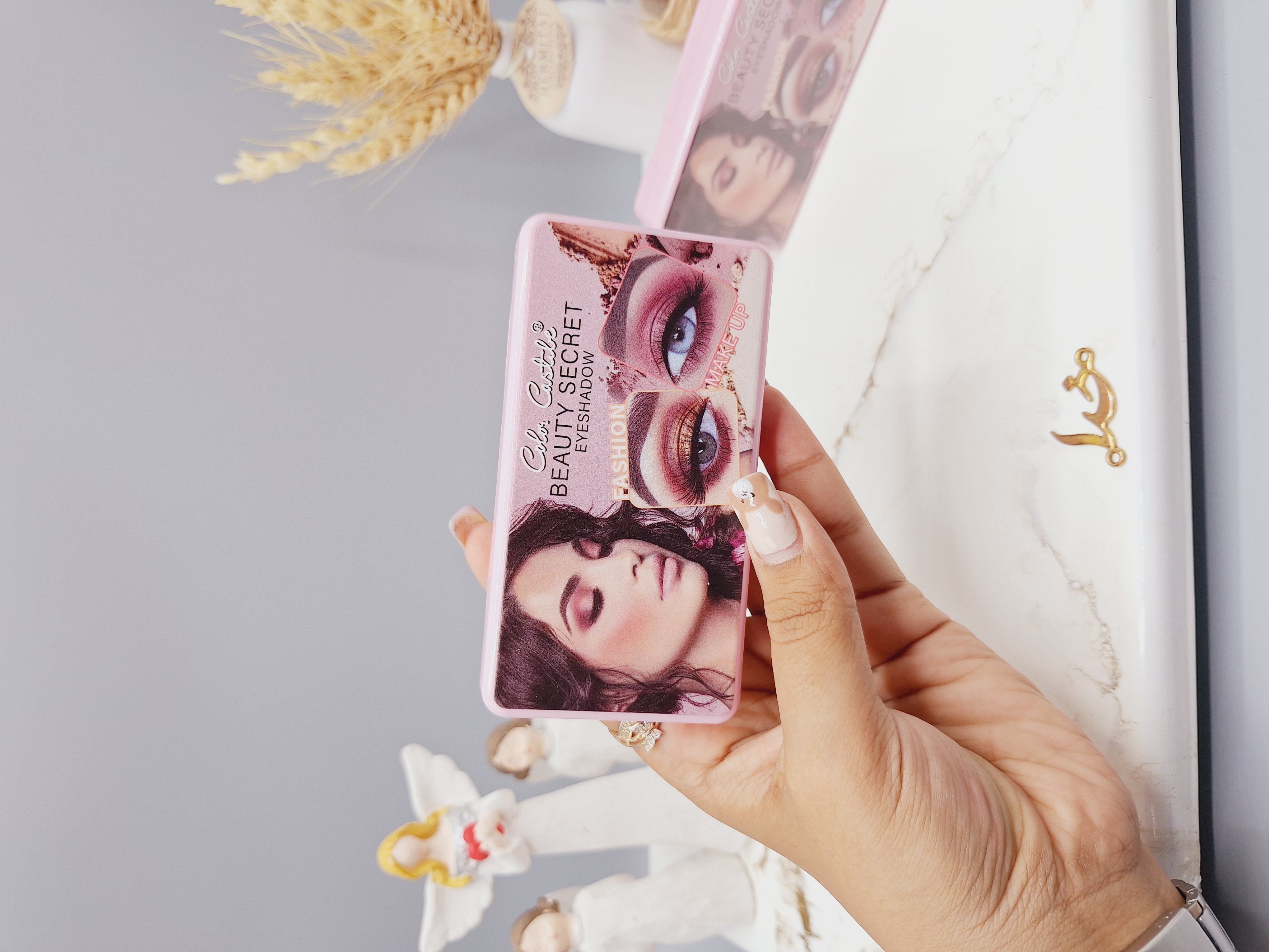 پالت 6تایی سایه چشم زیبا برند BEAUTY SECRET کد 8088