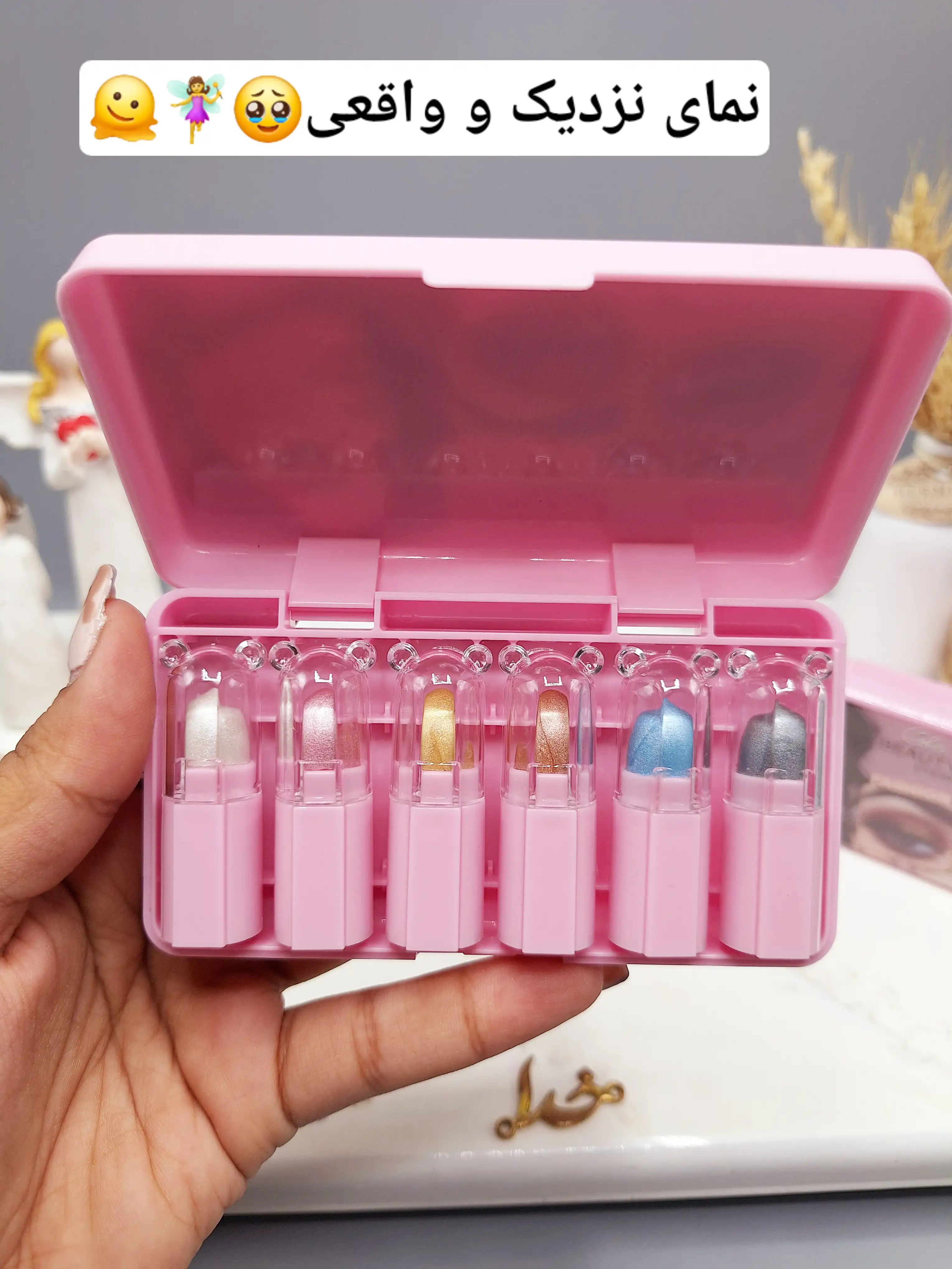 پالت 6تایی سایه چشم زیبا برند BEAUTY SECRET کد 8088