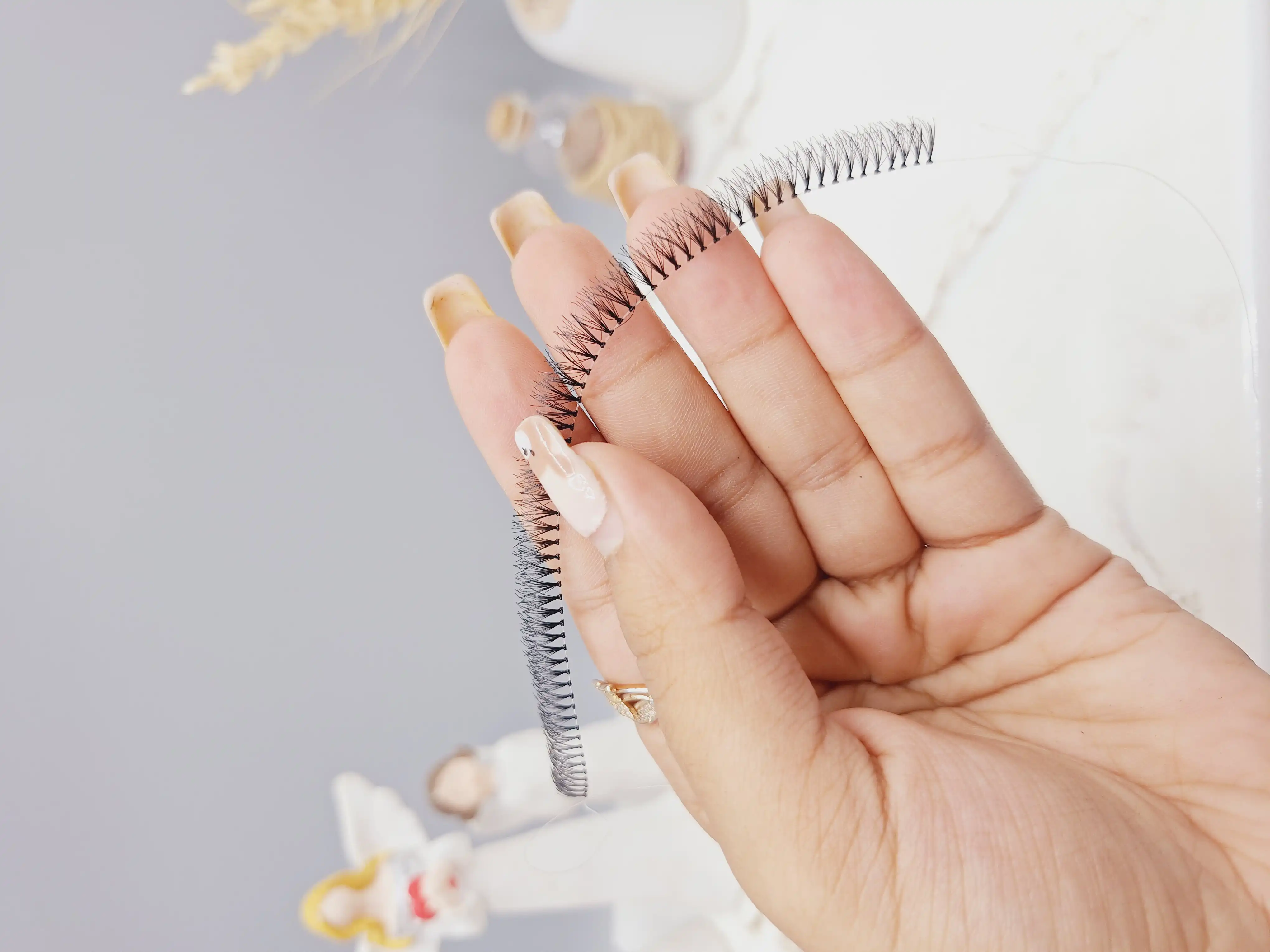 مژه ریسه ای سایز 8 کیفیت عالی