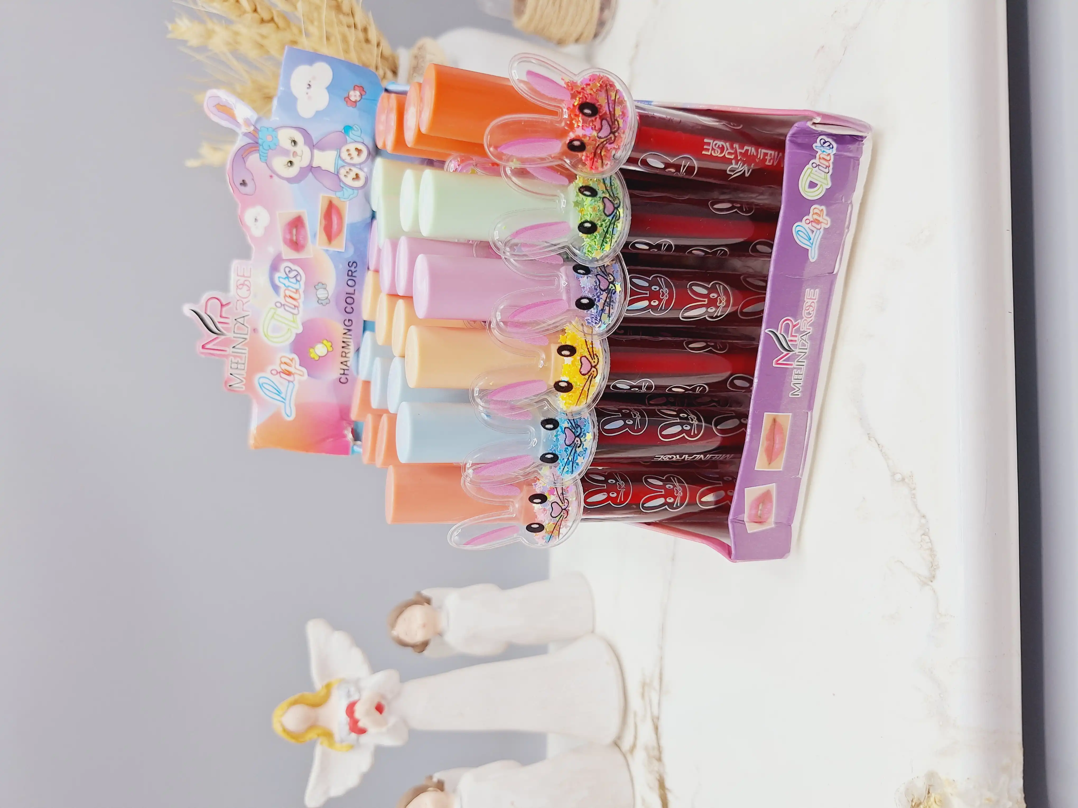 تینت لب طرح پیشی برند MEINLAROSE کد 7009