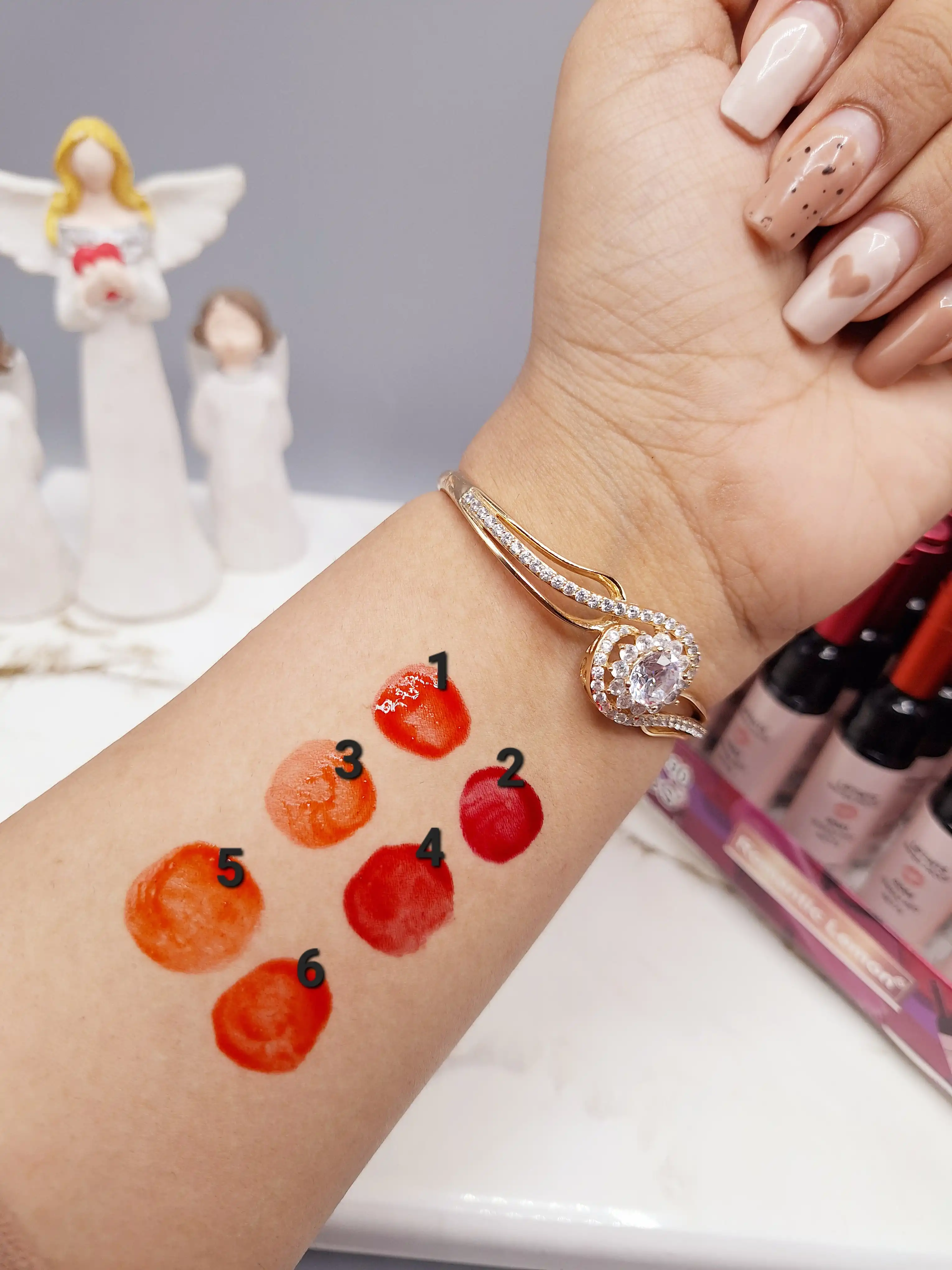 تینت لب شامپاین برند Romantic Lemon کیفیت عالی کد 1090