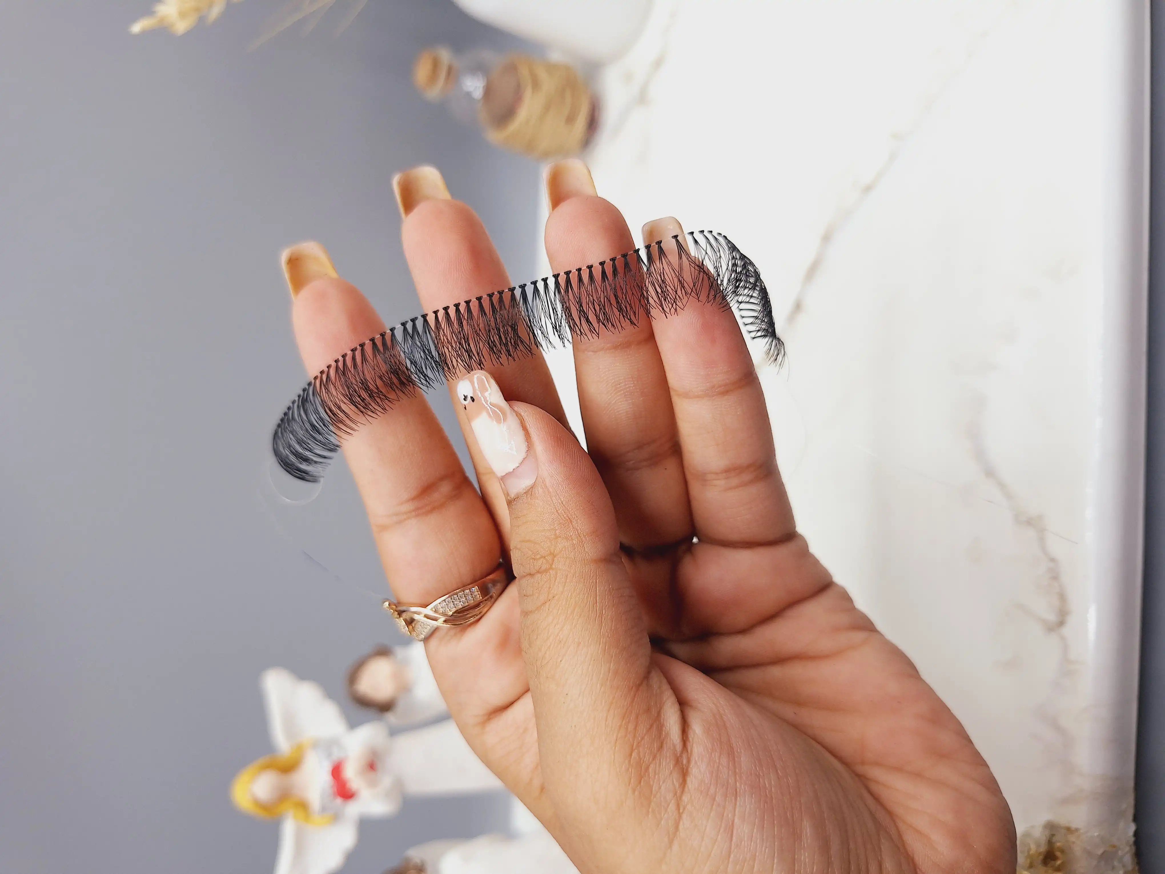 مژه ریسه ای سایز 14 کیفیت عالی