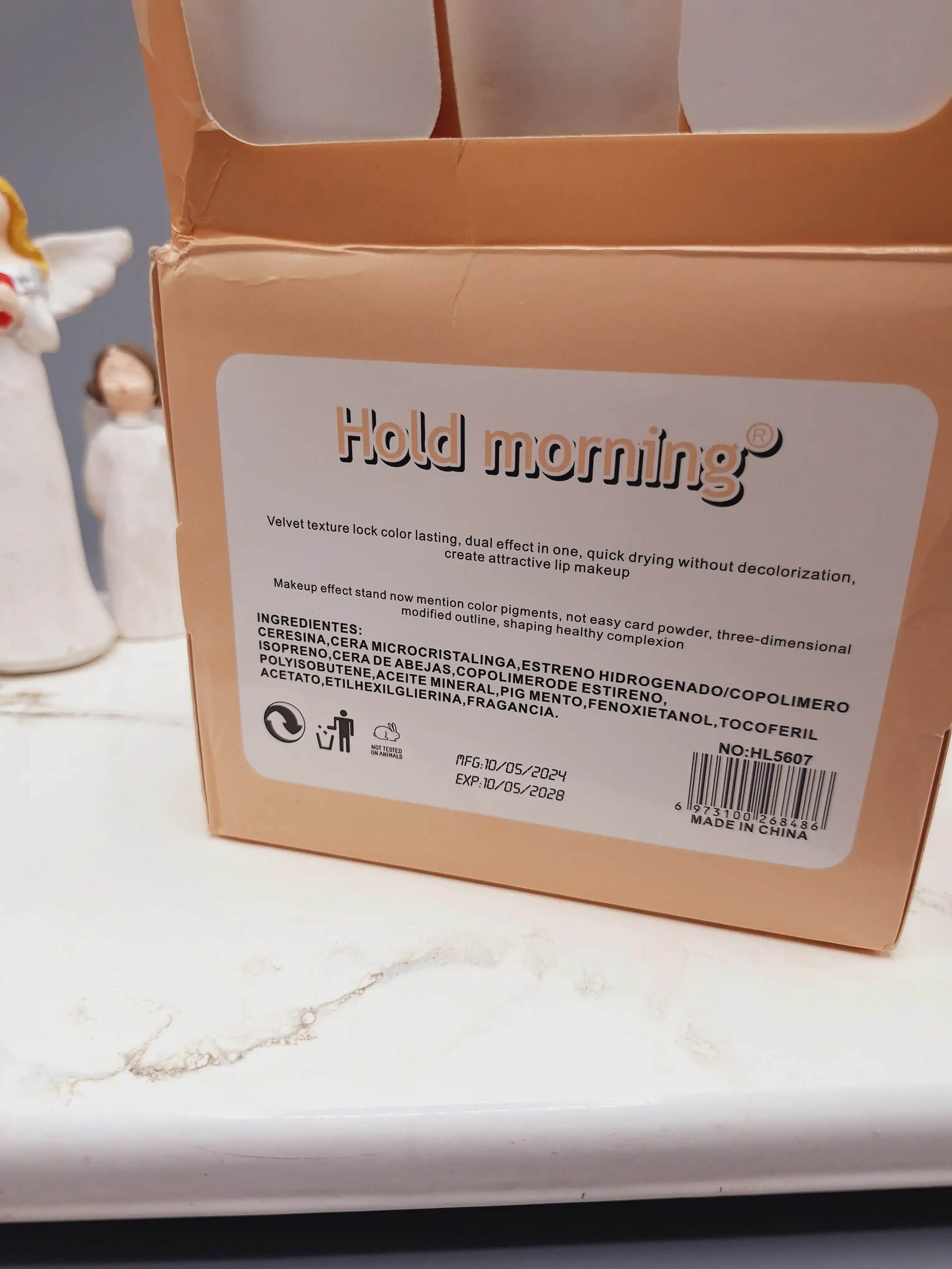 تینت لب طرح بچه خرس کیوت برند Hold morning کد 5607