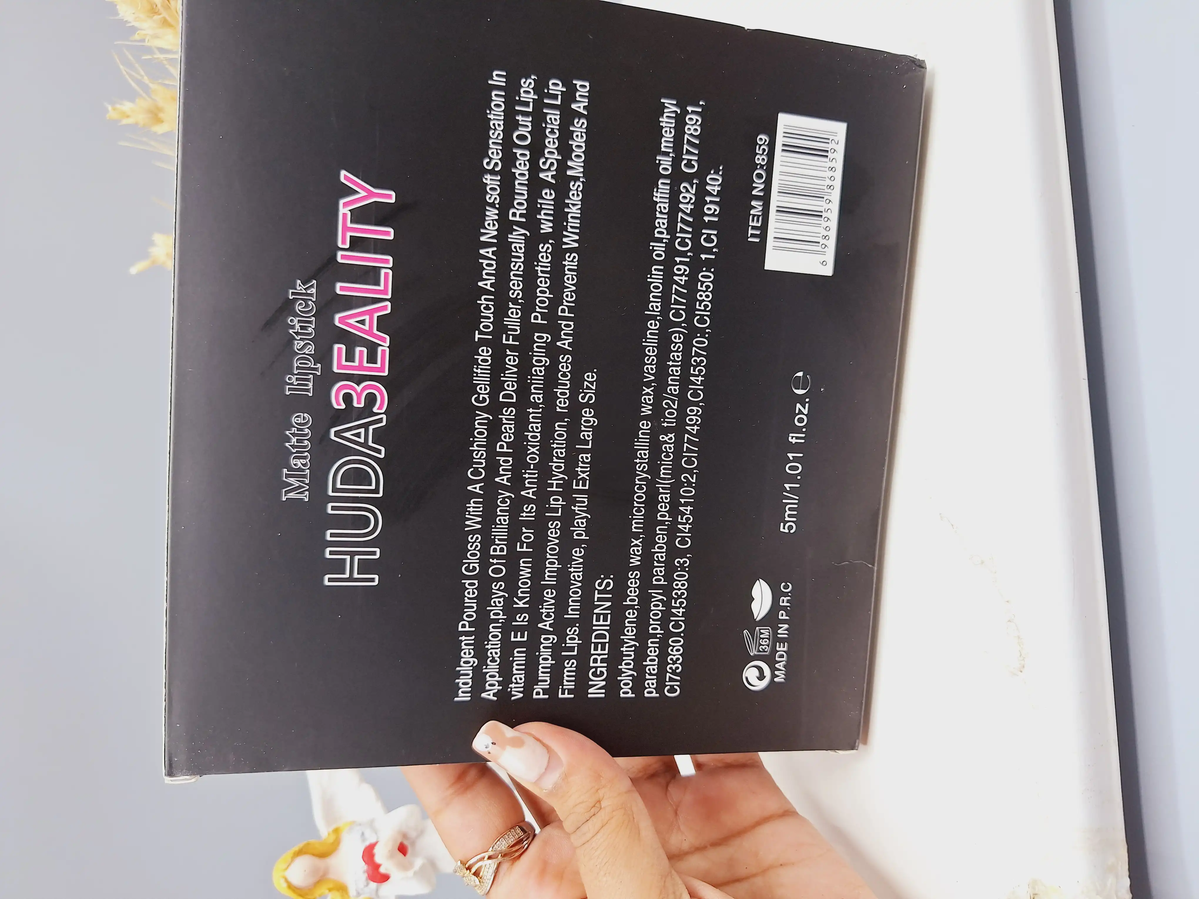 پک 12 تایی رژ لب جامد هدا بیوتی HUDA BEAUTY کد 859