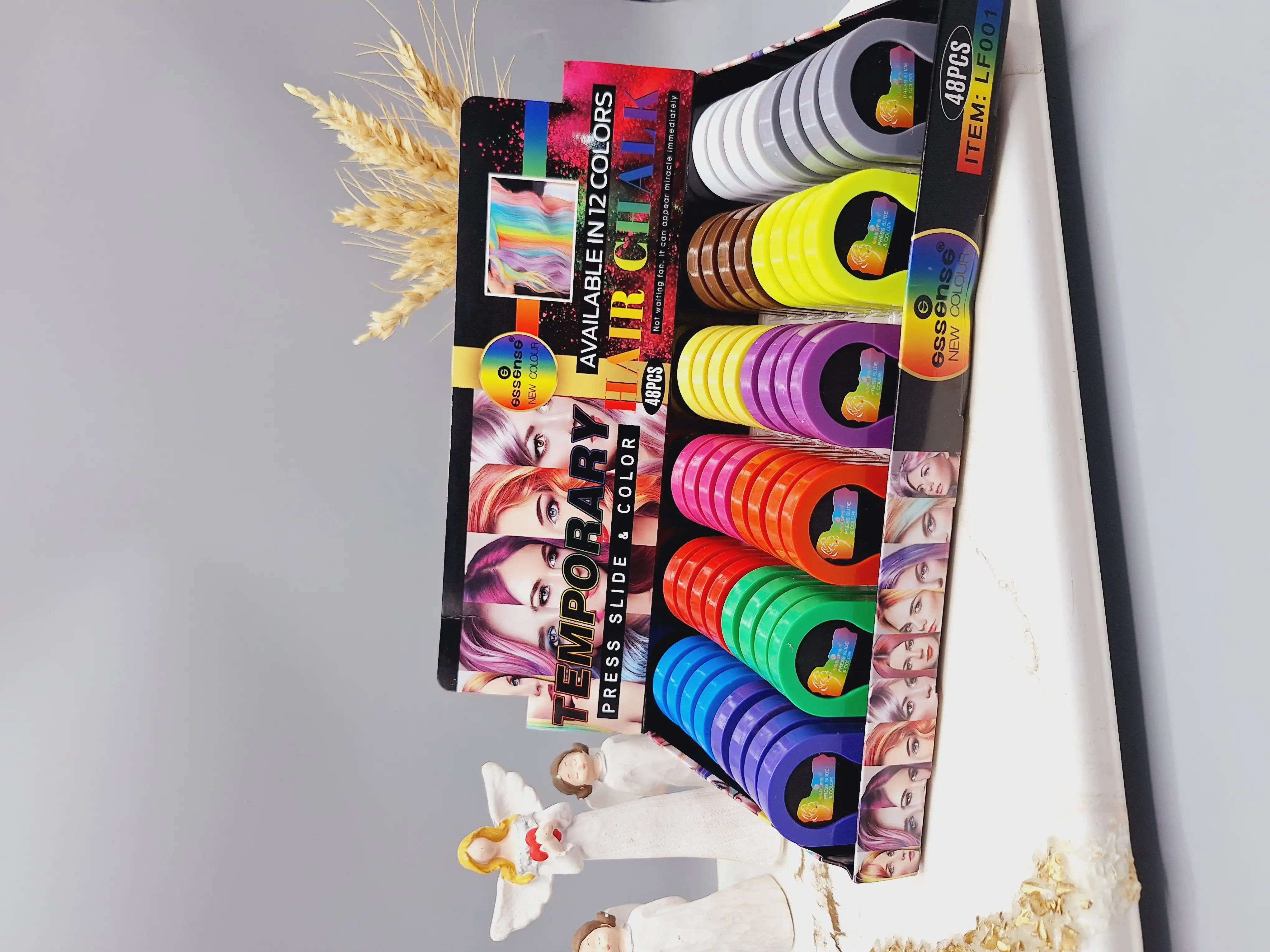 گچ مو سکه ای 6تایی سنیک گرل essence کد LF001