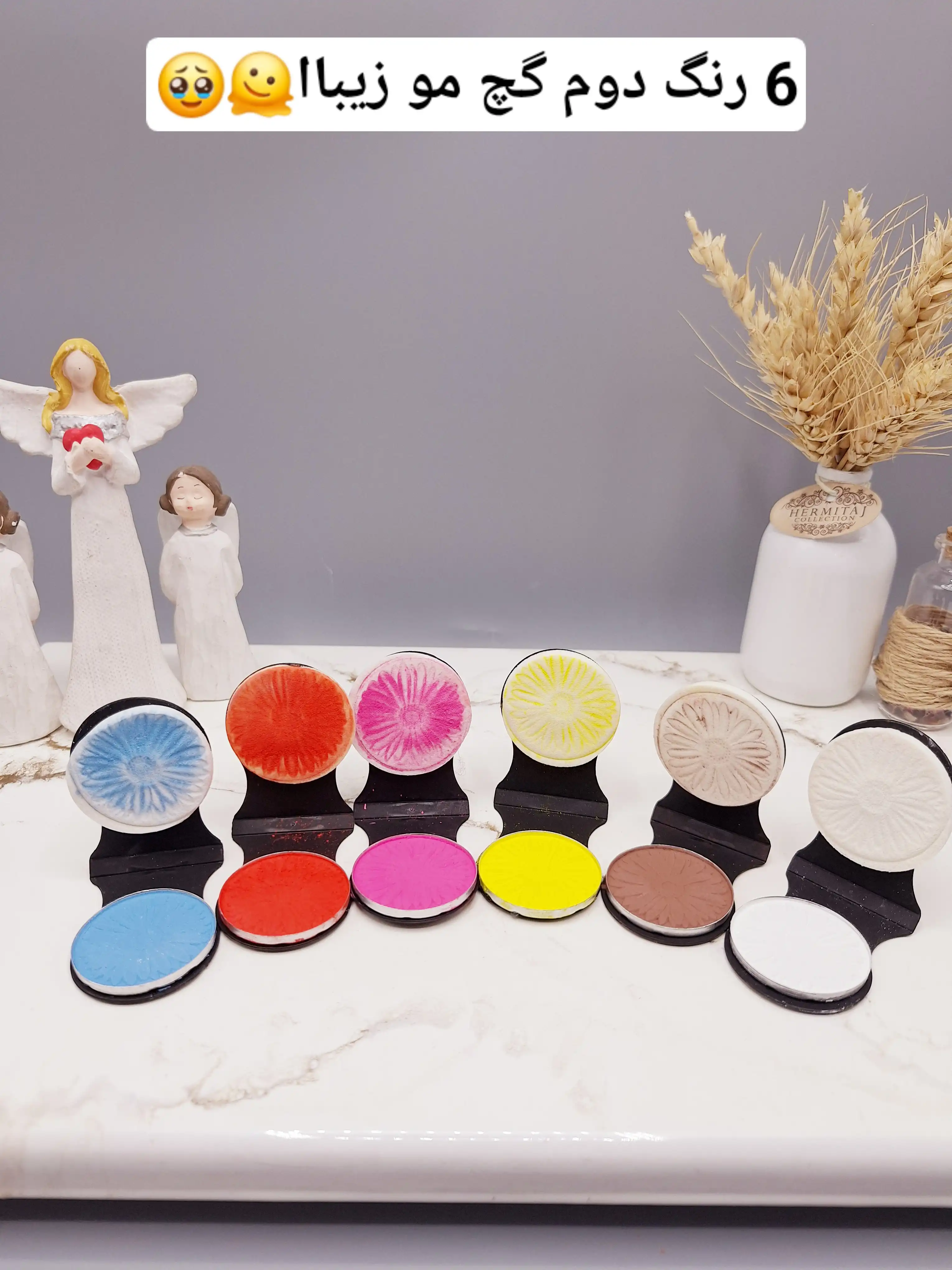 گچ مو سکه ای 6تایی سنیک گرل essence کد LF001