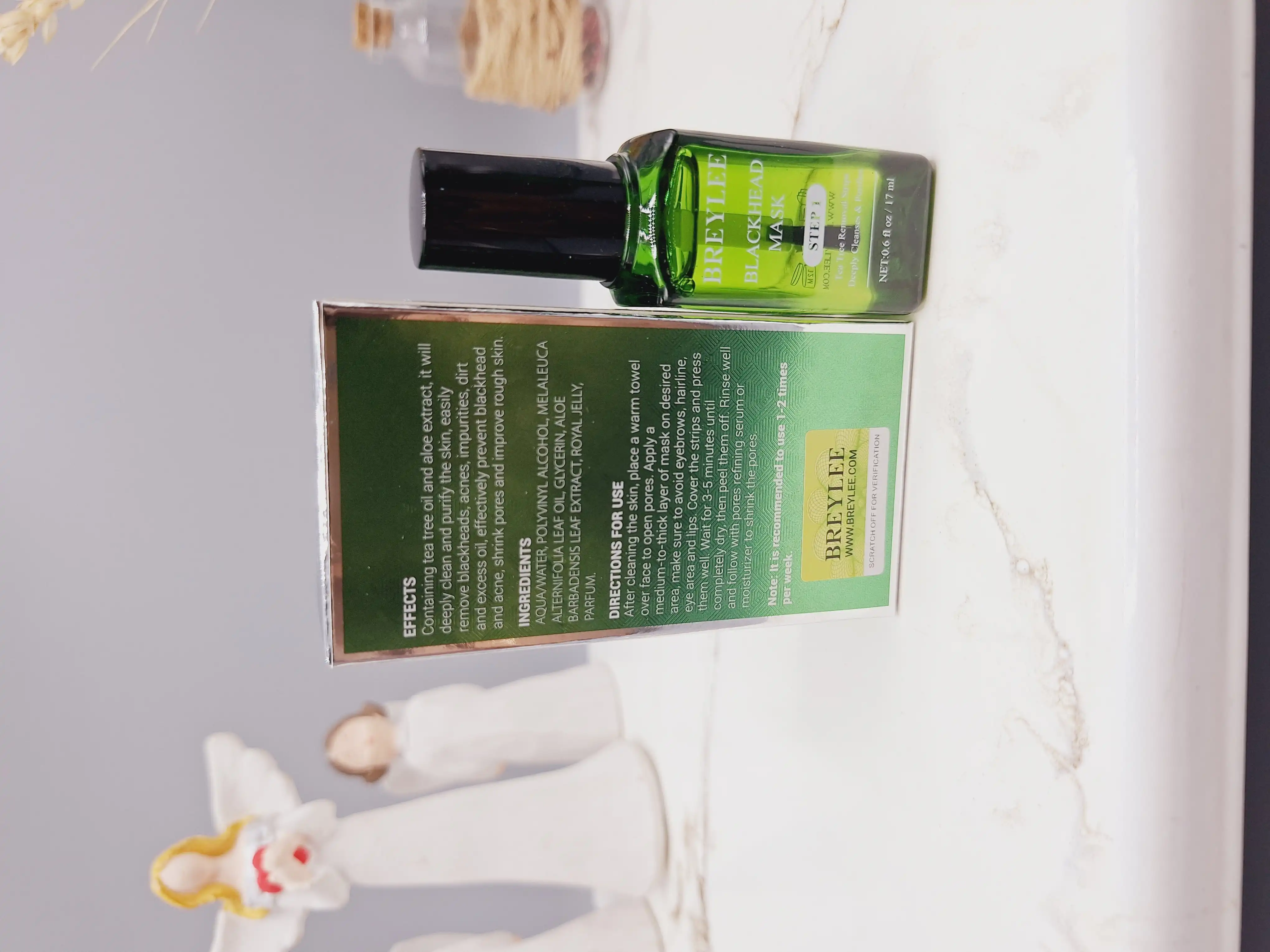 محلول از بین برنده جوش سرسیاه بینی برند بریلی (STEP 1) کد 1596