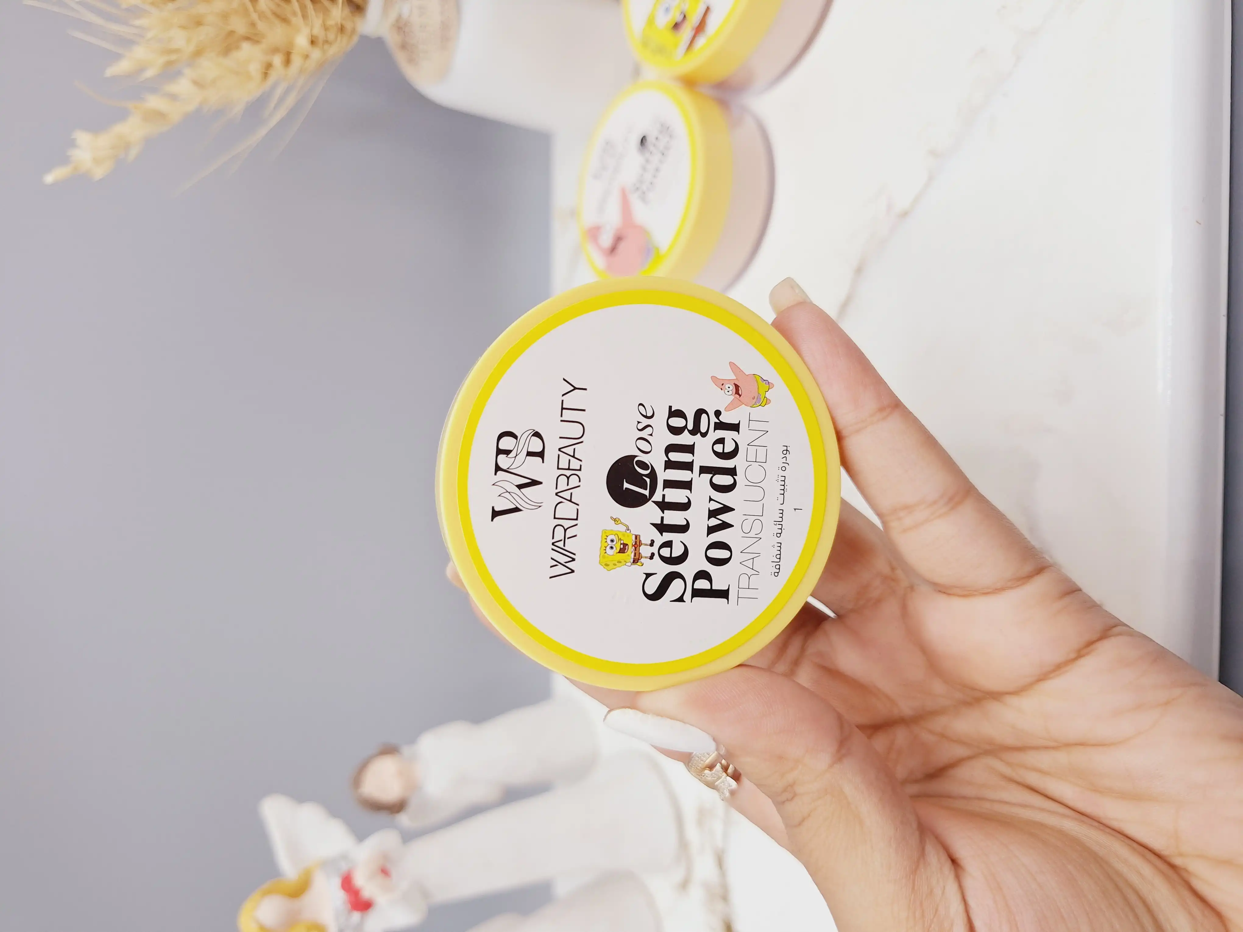 پودر فیکس طرح باب اسفنجی برند WARDABEAUTY کد 2231509