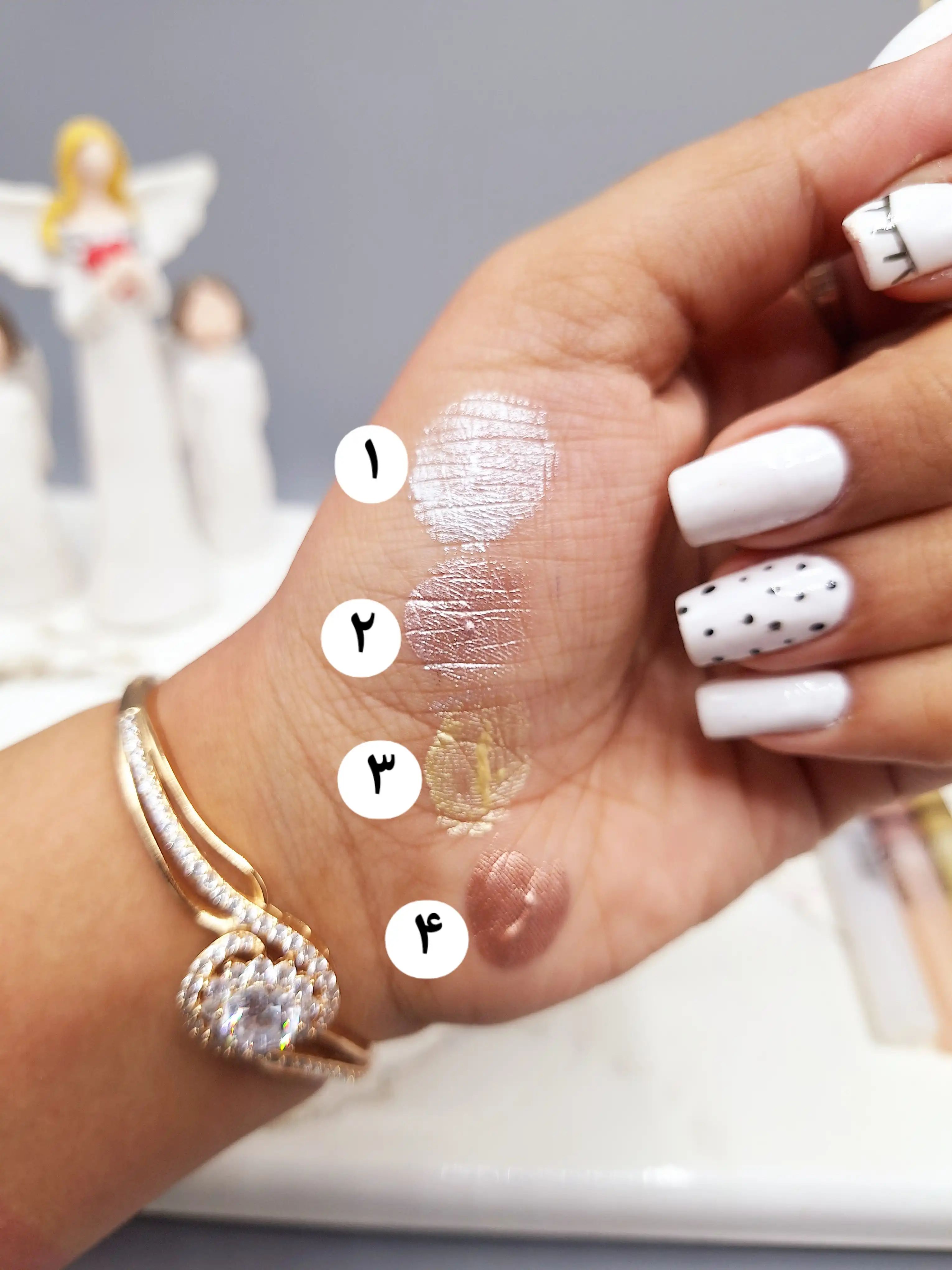 هایلایتر چشم قلمی پد دار برند ROMANTIC QUEEN کد 8778