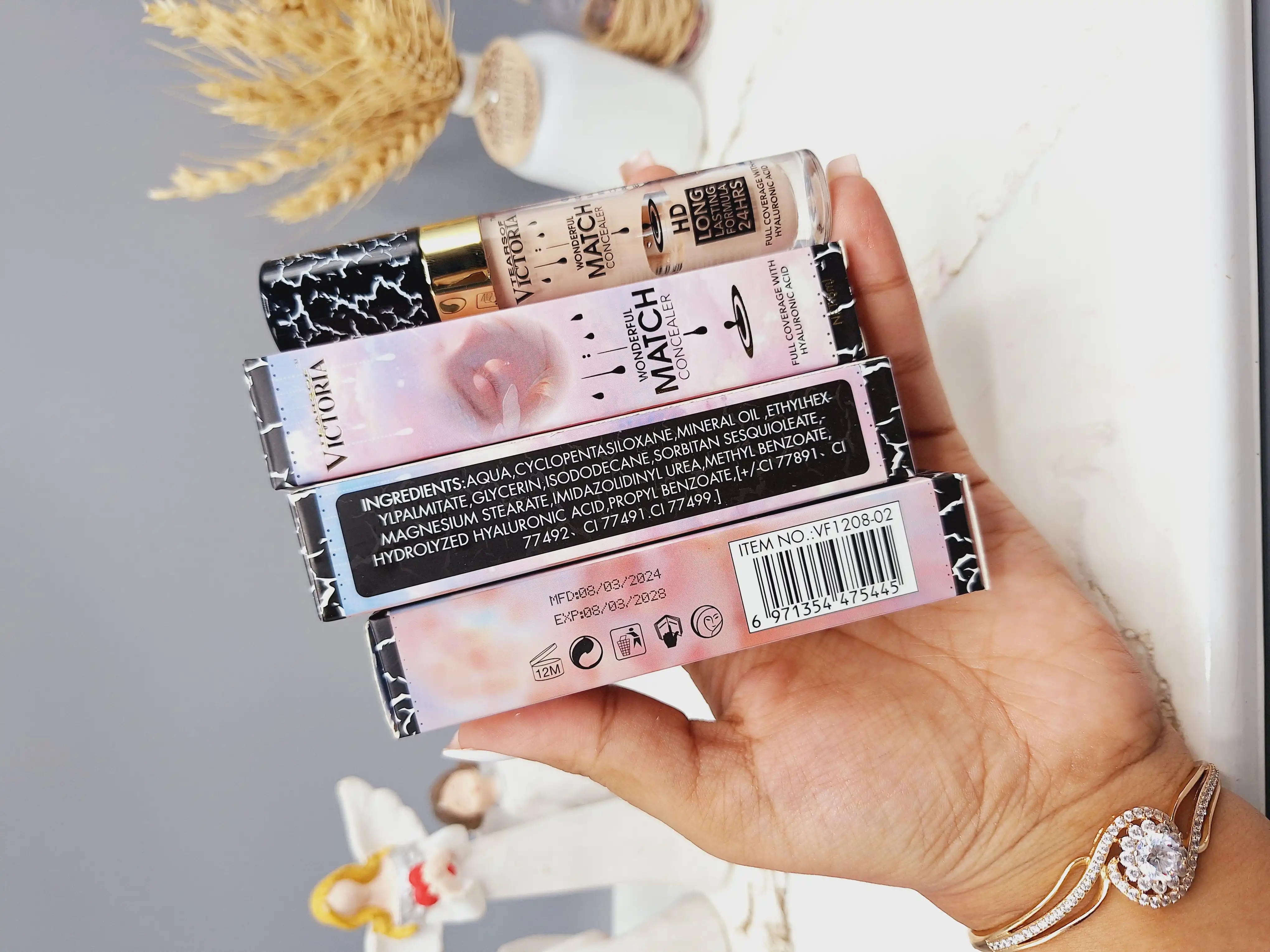 کانسیلر زیر چشم کیفیت بالا برند ویکتوریا کد 1208,03